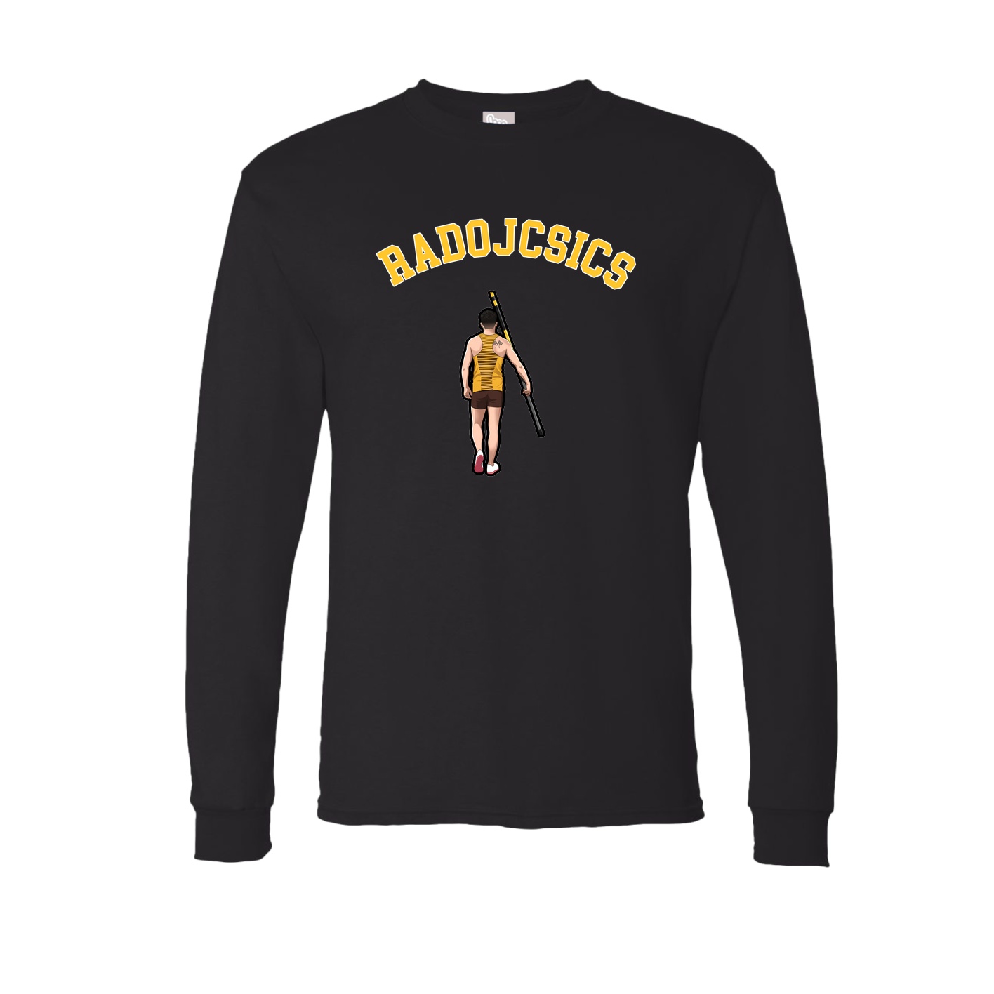 Long Sleeve Tee — Shirsey Arch in Black