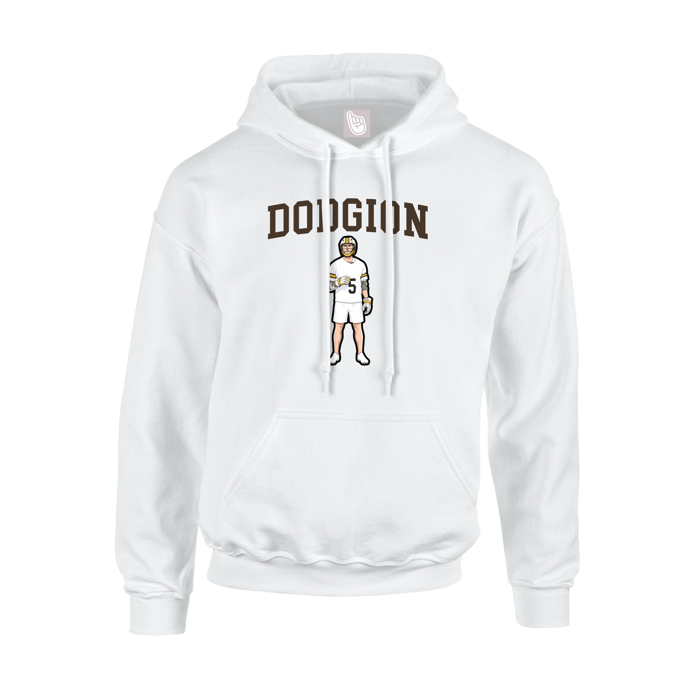 Hoodie — Shirsey in White