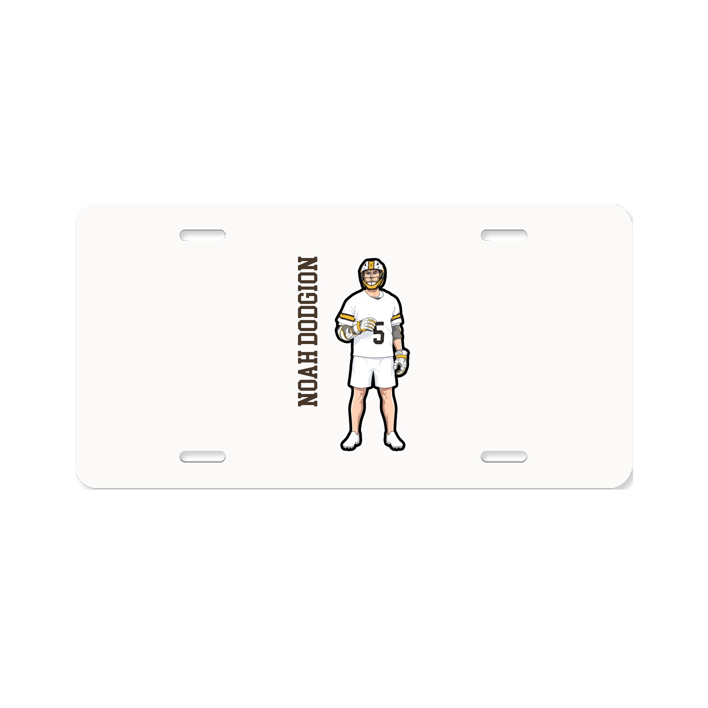 Aluminum License Plate