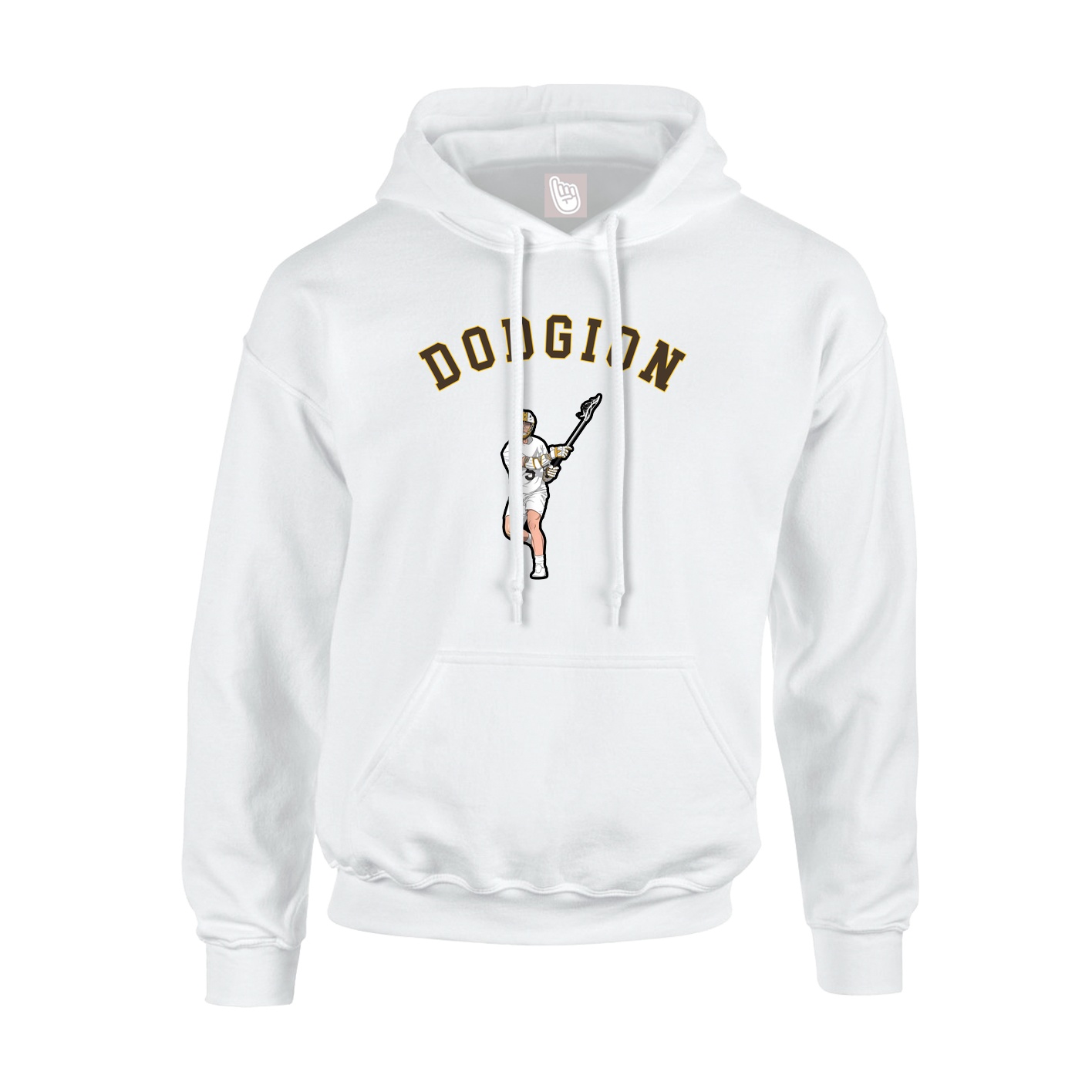 Hoodie — Shirsey Arch in White