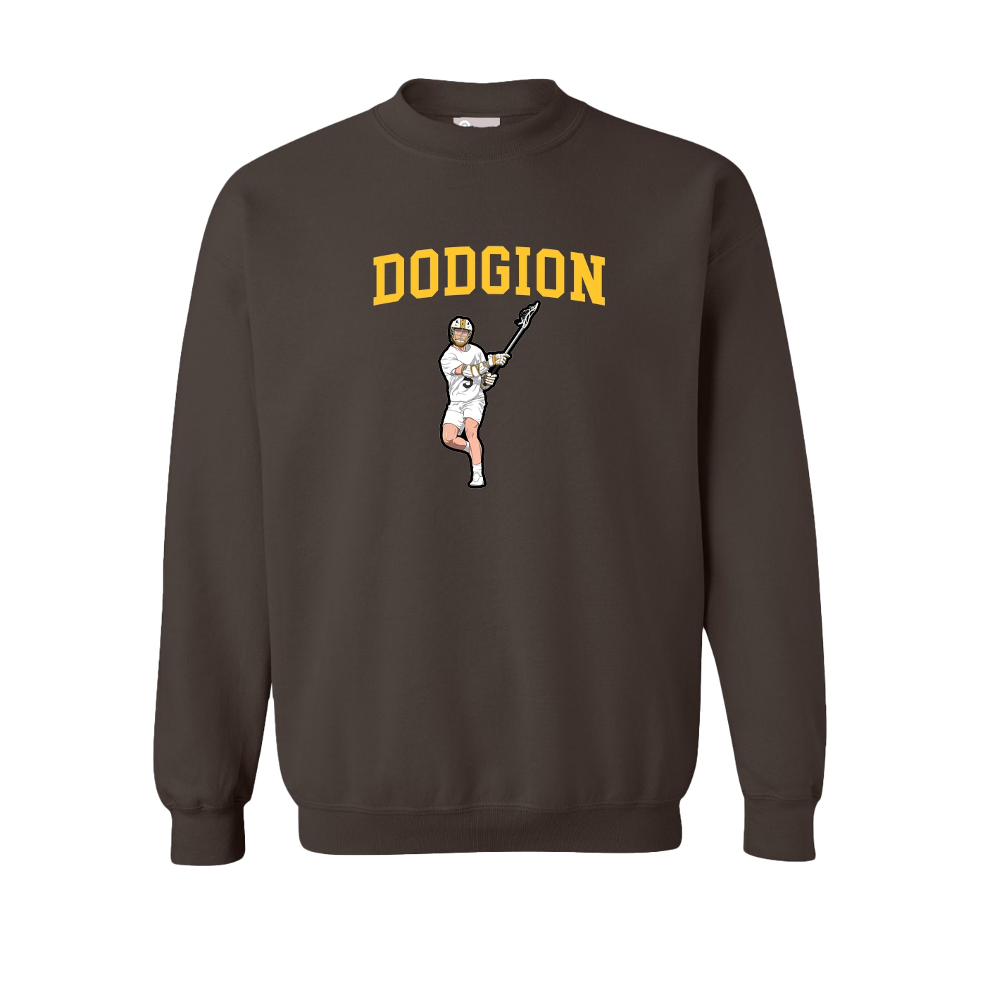 Fleece Crew — Shirsey in Brown