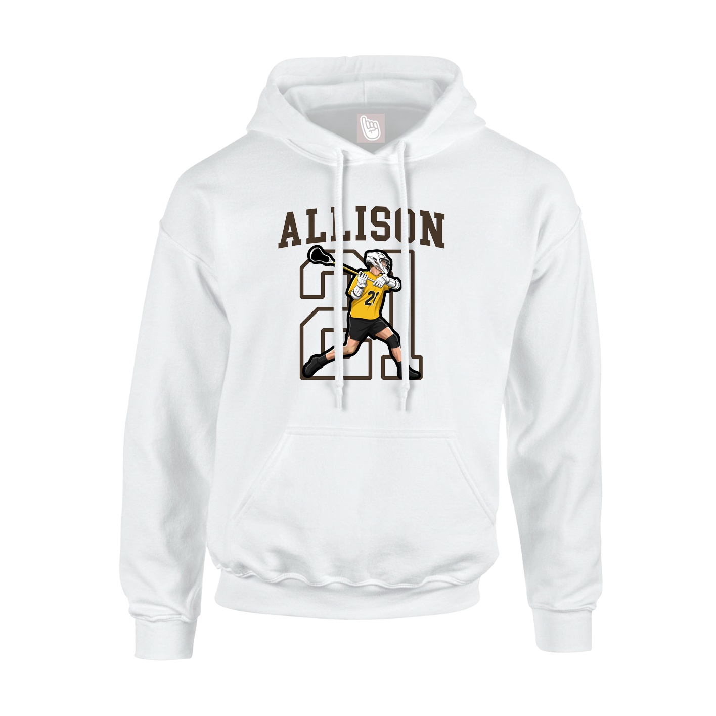 Youth Hoodie — Shirsey in White