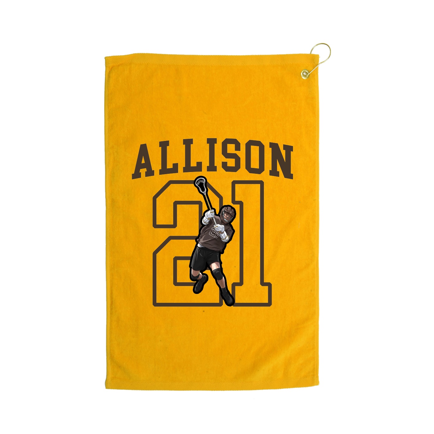 Golf Towel — Shirsey in Gold