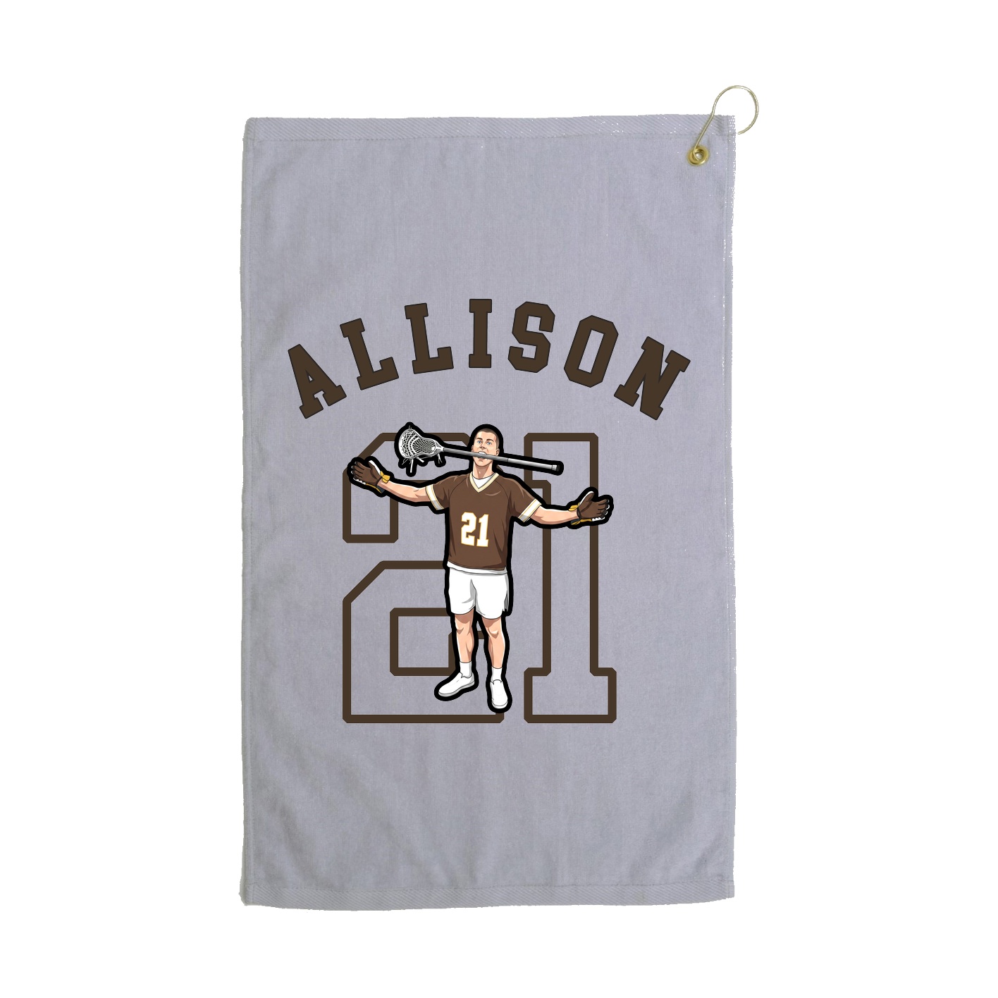 Golf Towel — Shirsey Arch in Grey