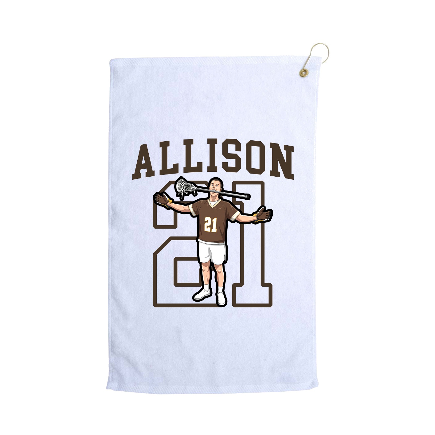Golf Towel — Shirsey in White