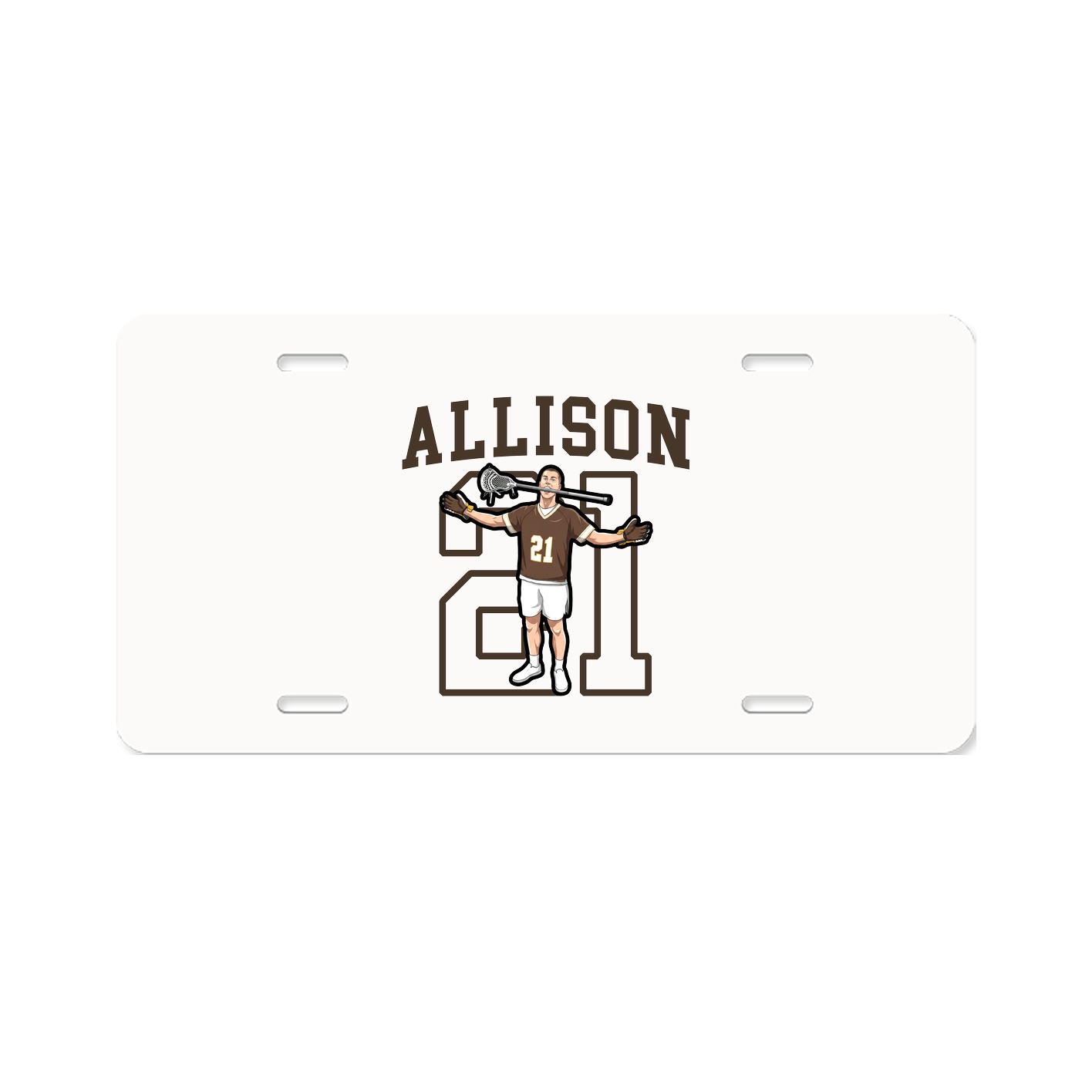 Aluminum License Plate