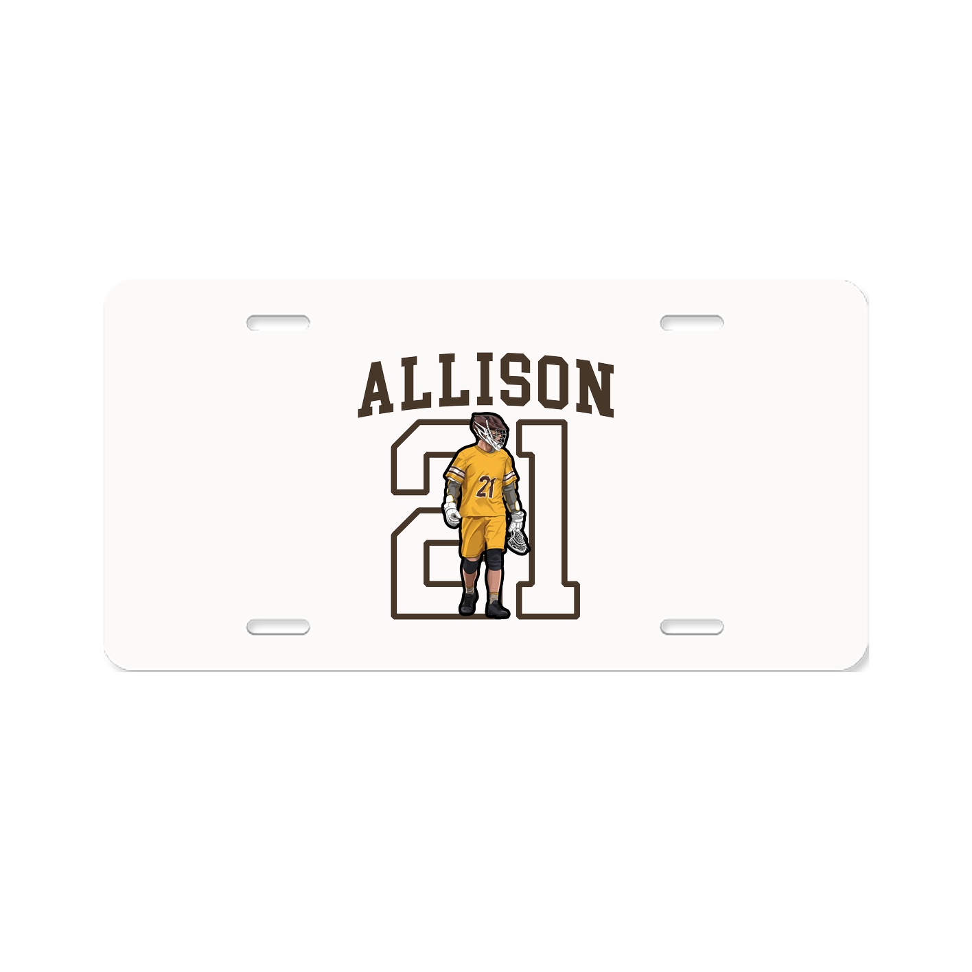 License Plate — Shirsey in Classic