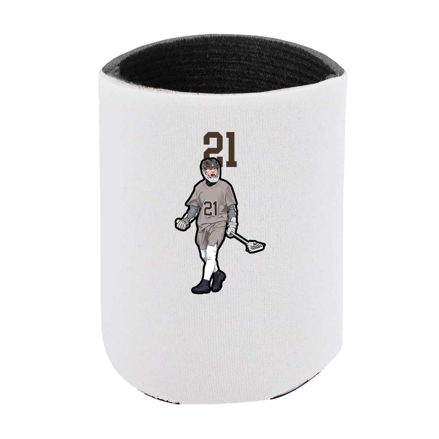 Can Holder — Number Top in White