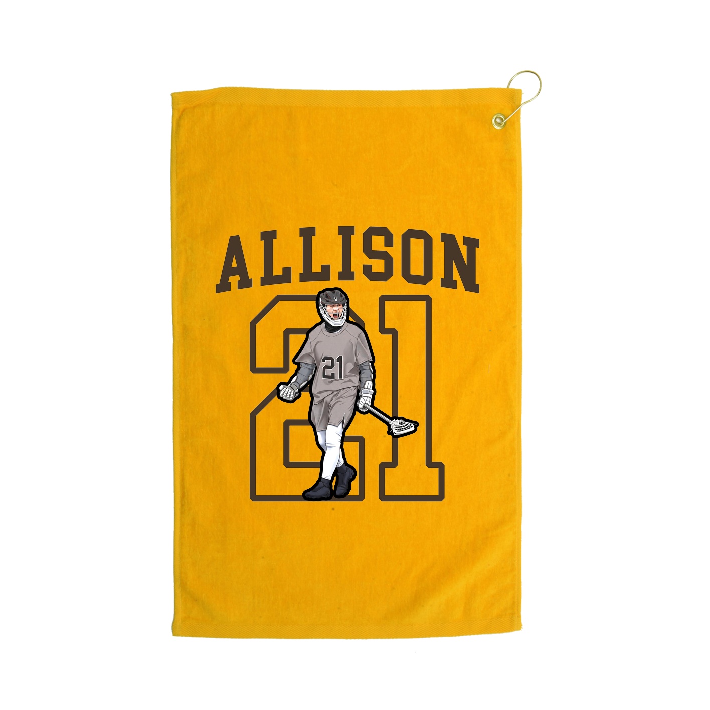 Golf Towel — Shirsey in Gold