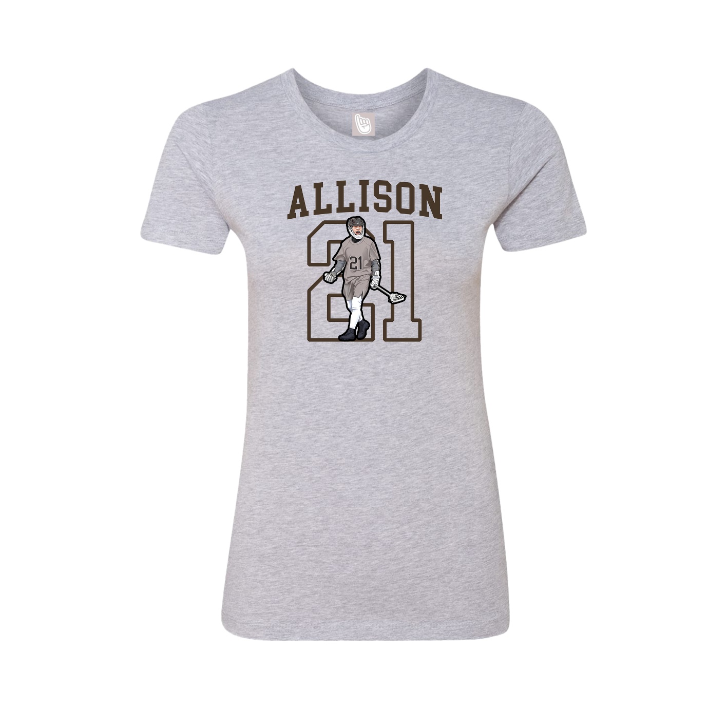 Womens Tee — Shirsey in Grey