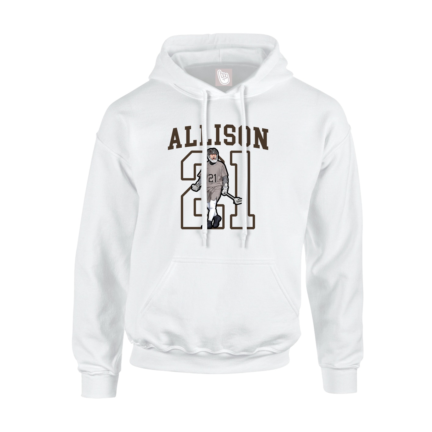 Youth Hoodie — Shirsey in White