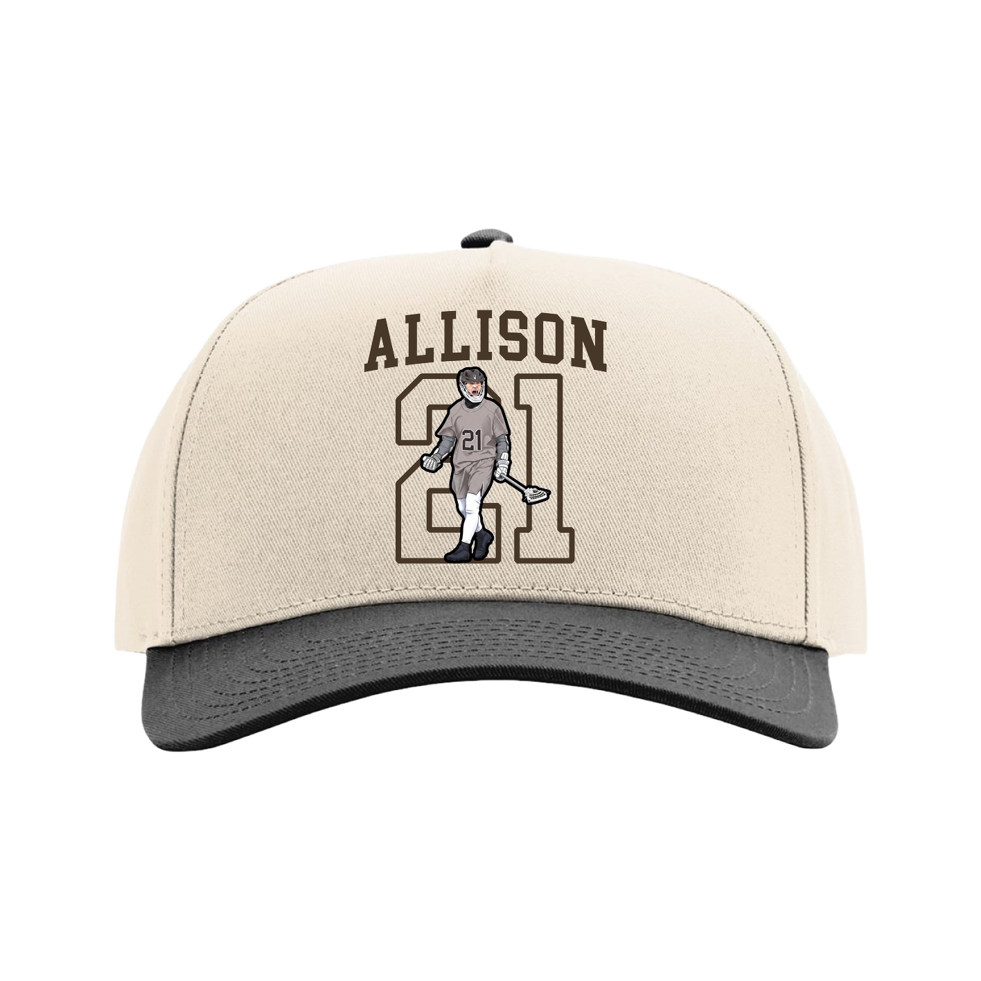 Full Fabric Five-Panel Champ Cap