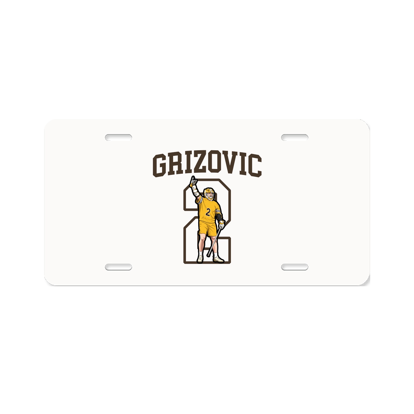License Plate — Shirsey in Classic