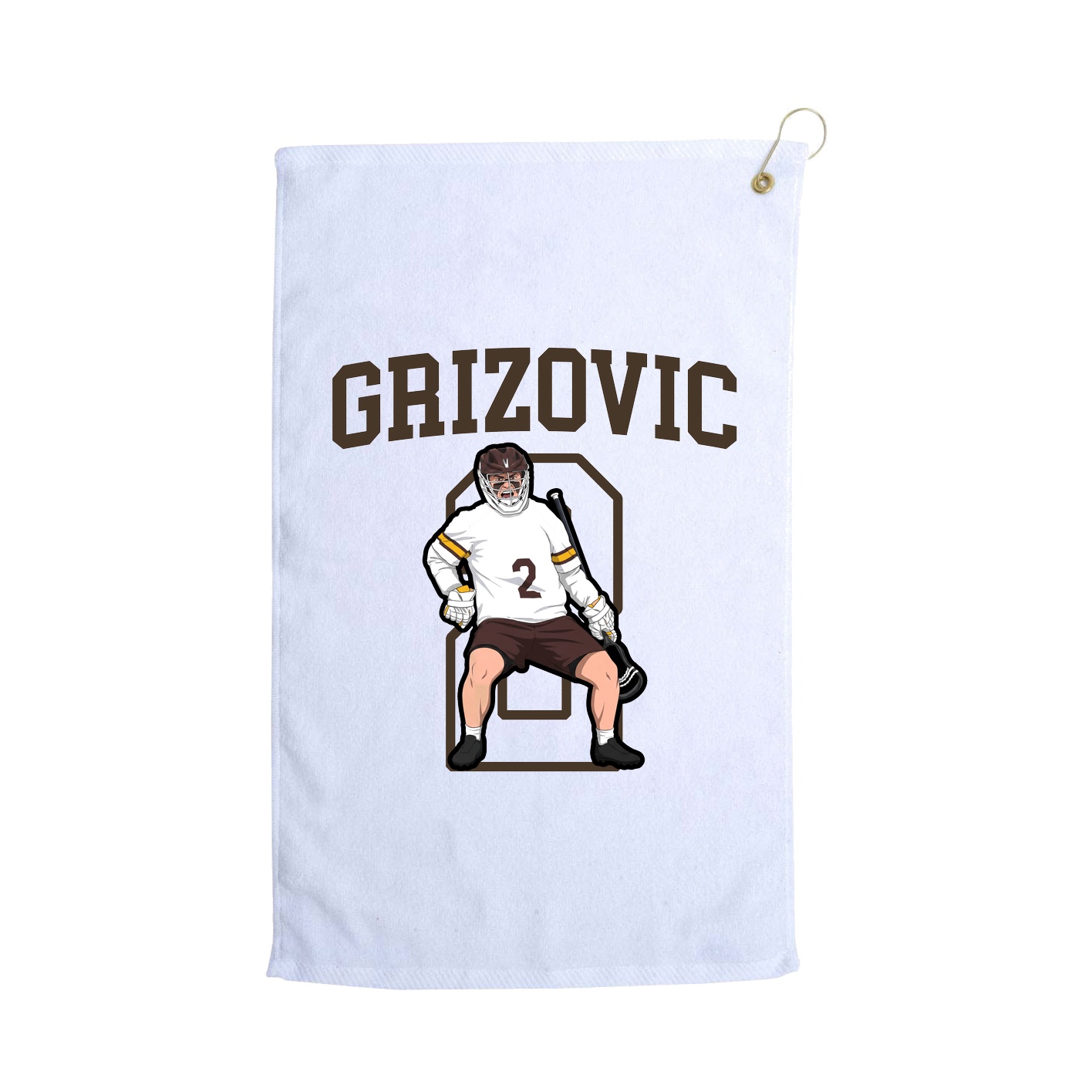 Golf Towel — Shirsey in White