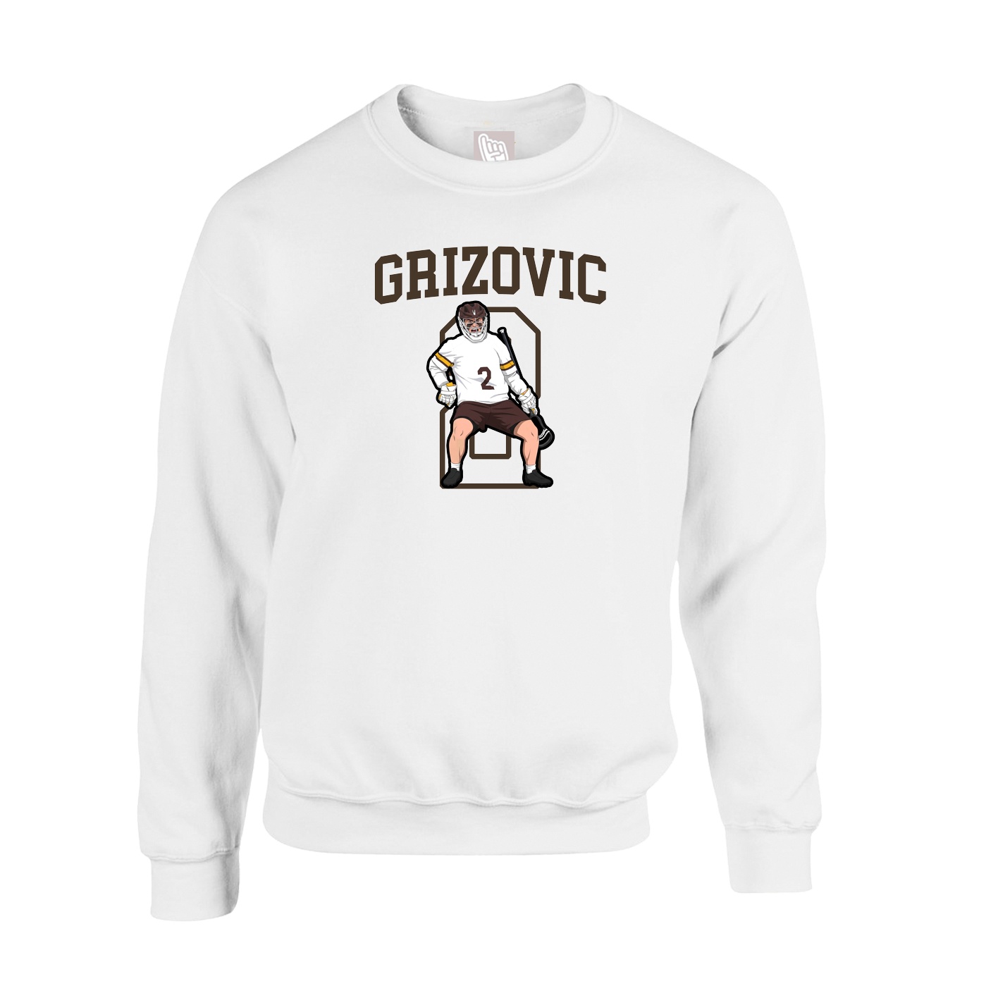 Fleece Crew — Shirsey in White