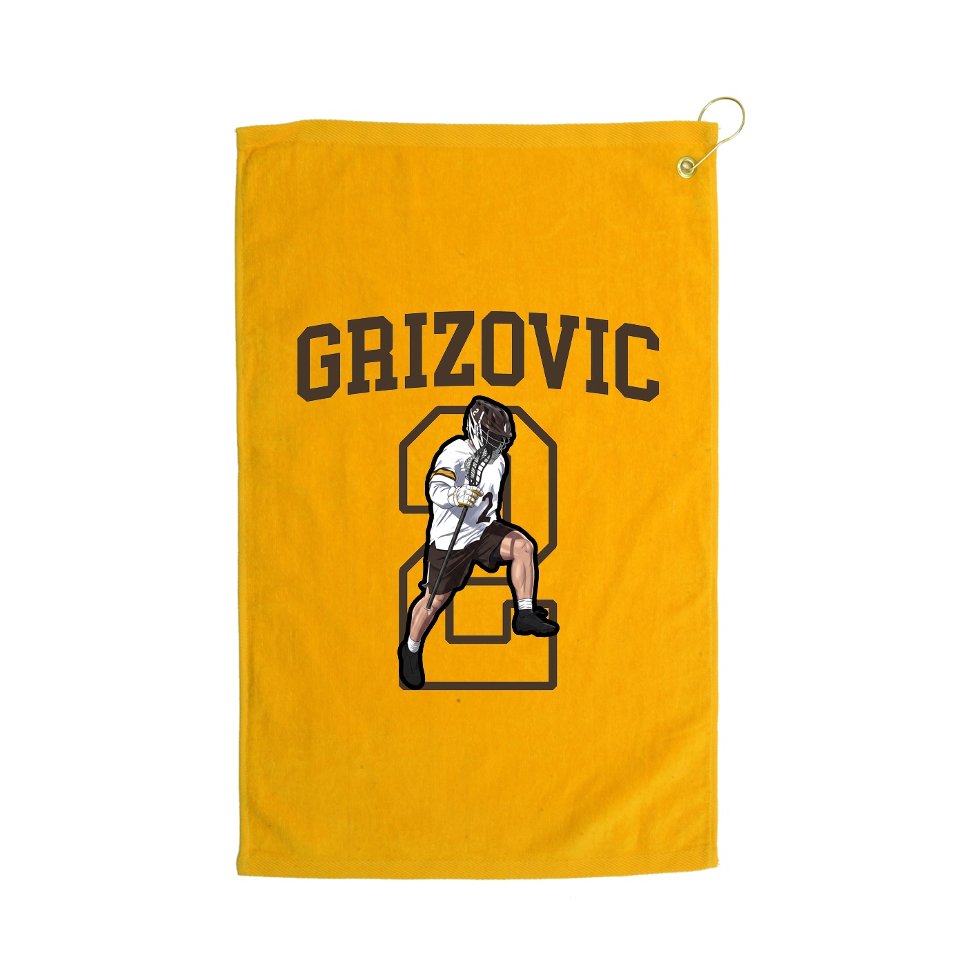 Golf Towel — Shirsey in Gold