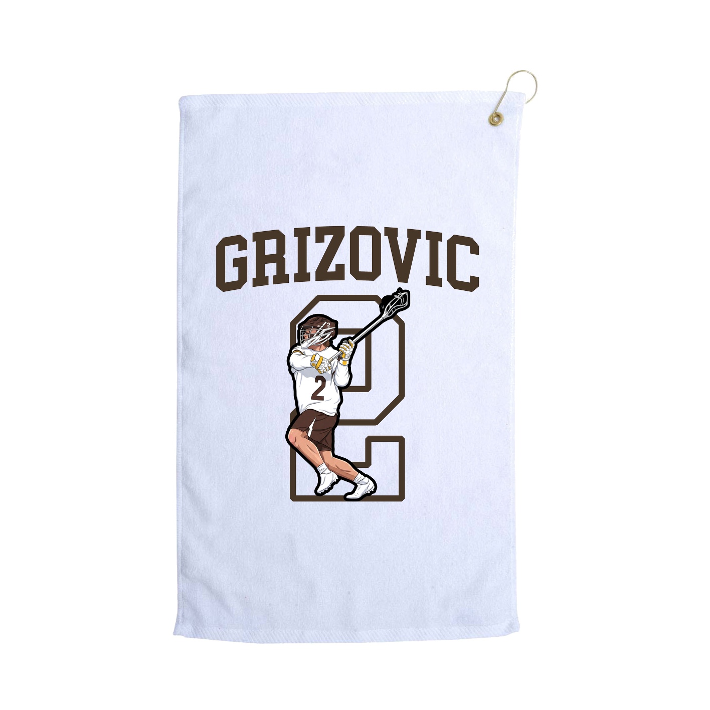 Golf Towel — Shirsey in White