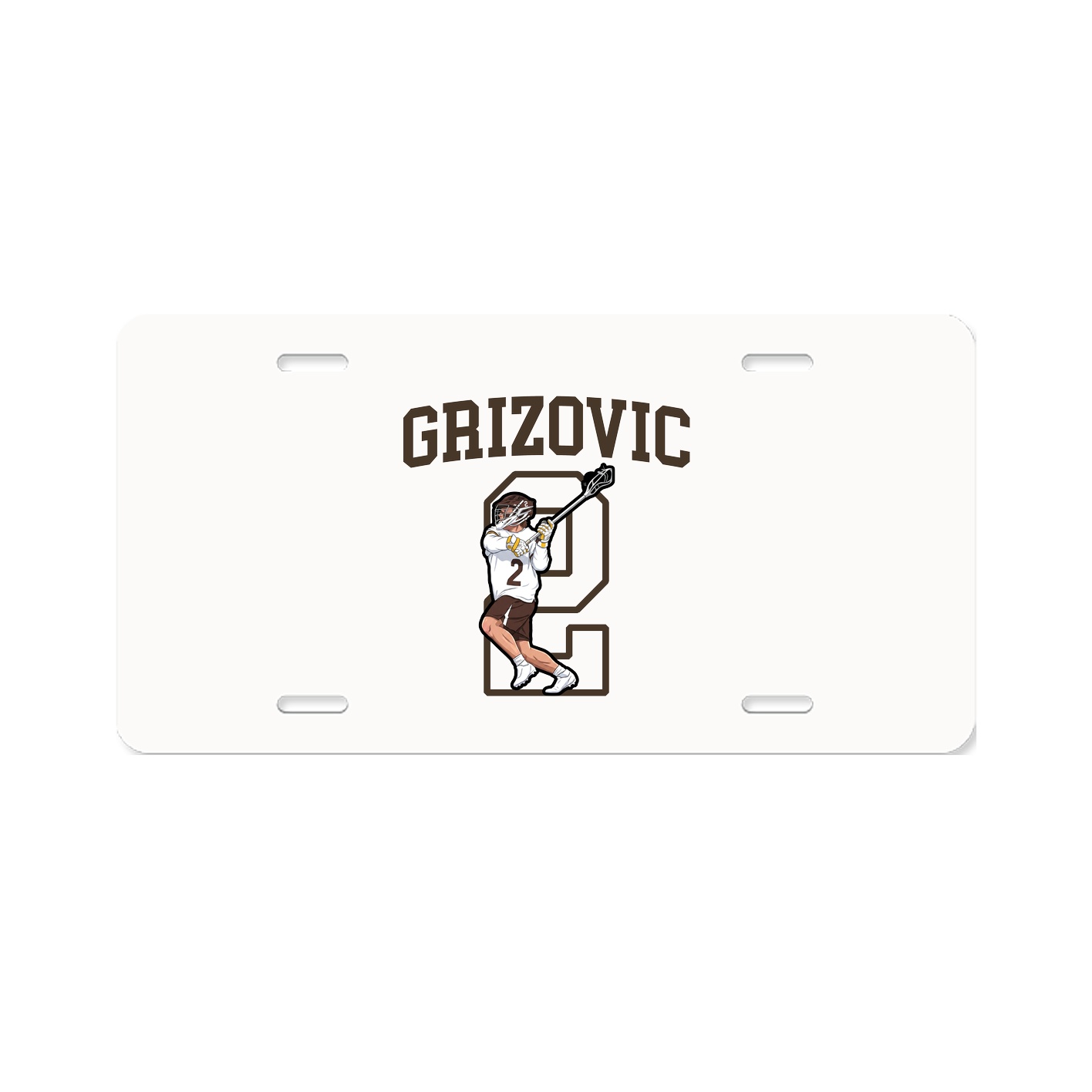 Aluminum License Plate