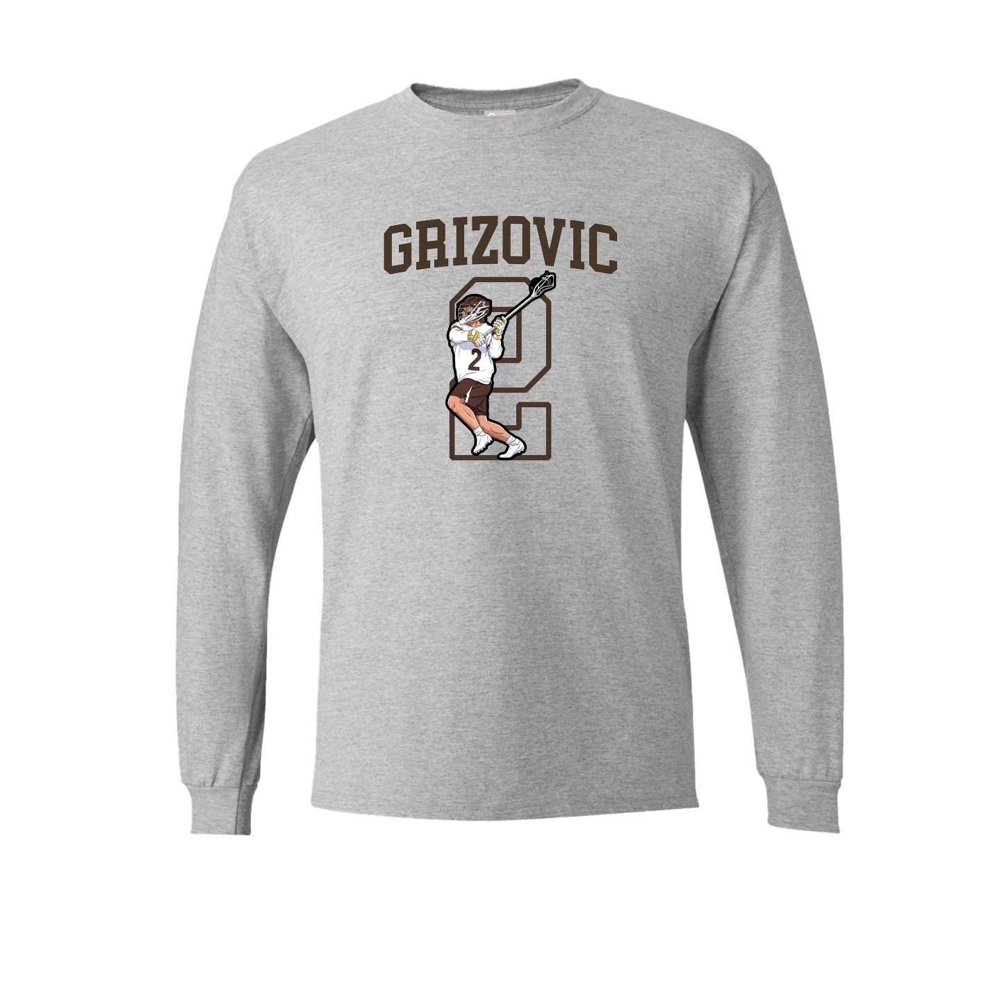 Long Sleeve Tee — Shirsey in Grey