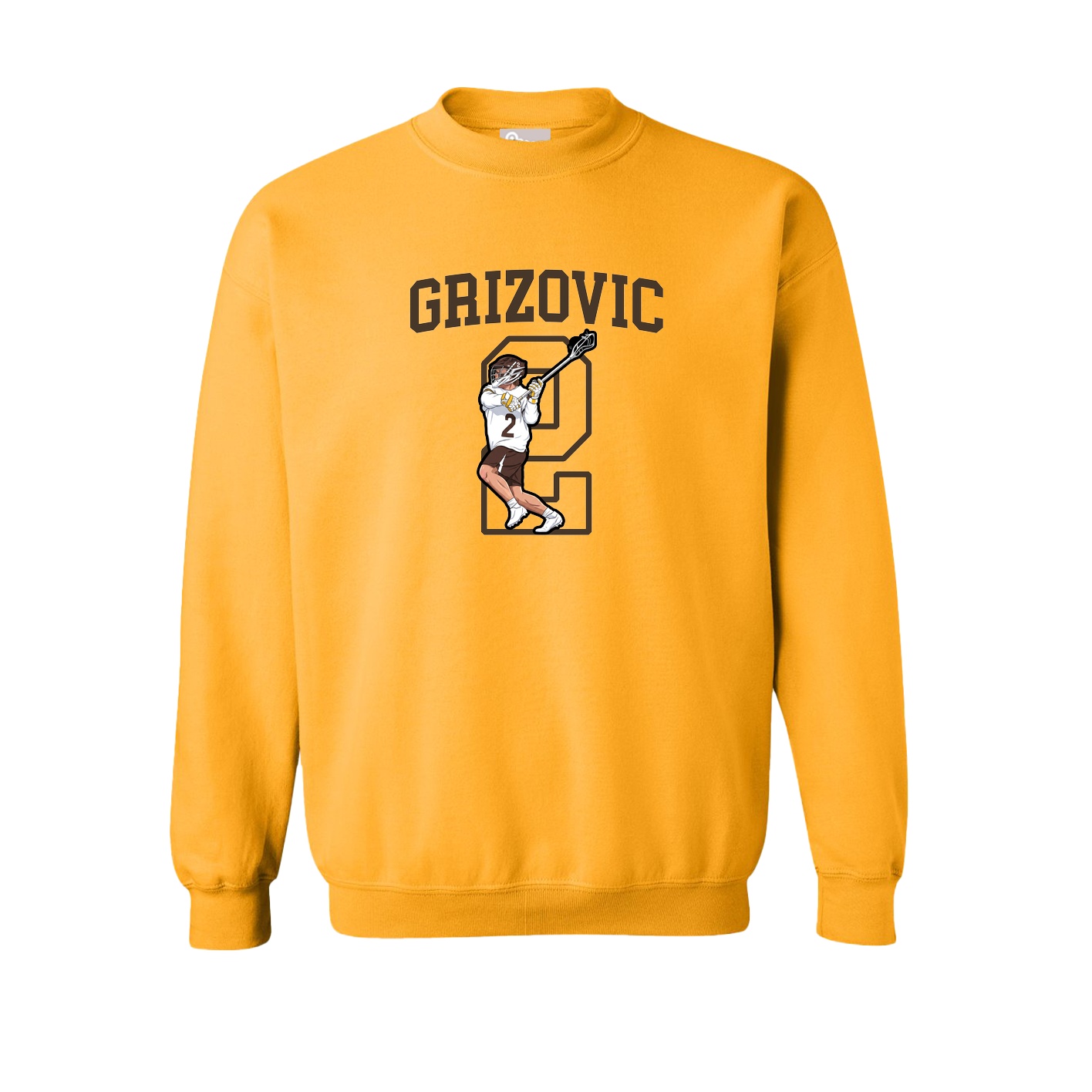 Fleece Crew — Shirsey in Gold