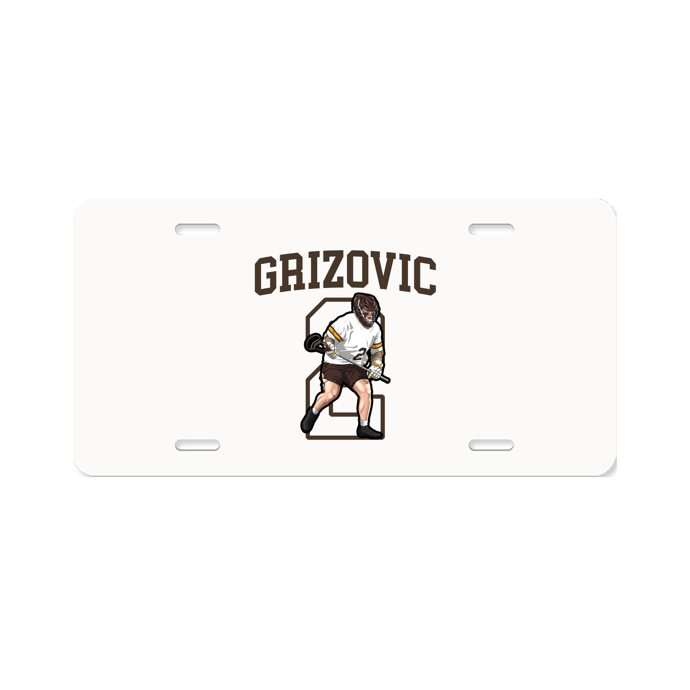 Aluminum License Plate