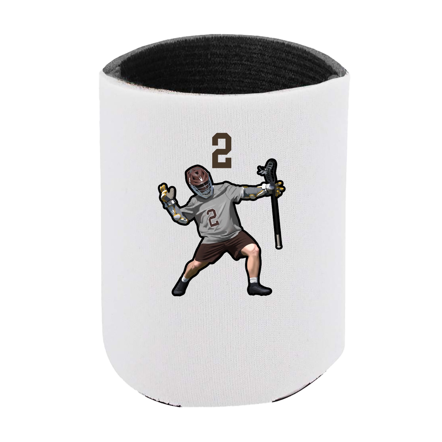 Can Holder — Number Top in White