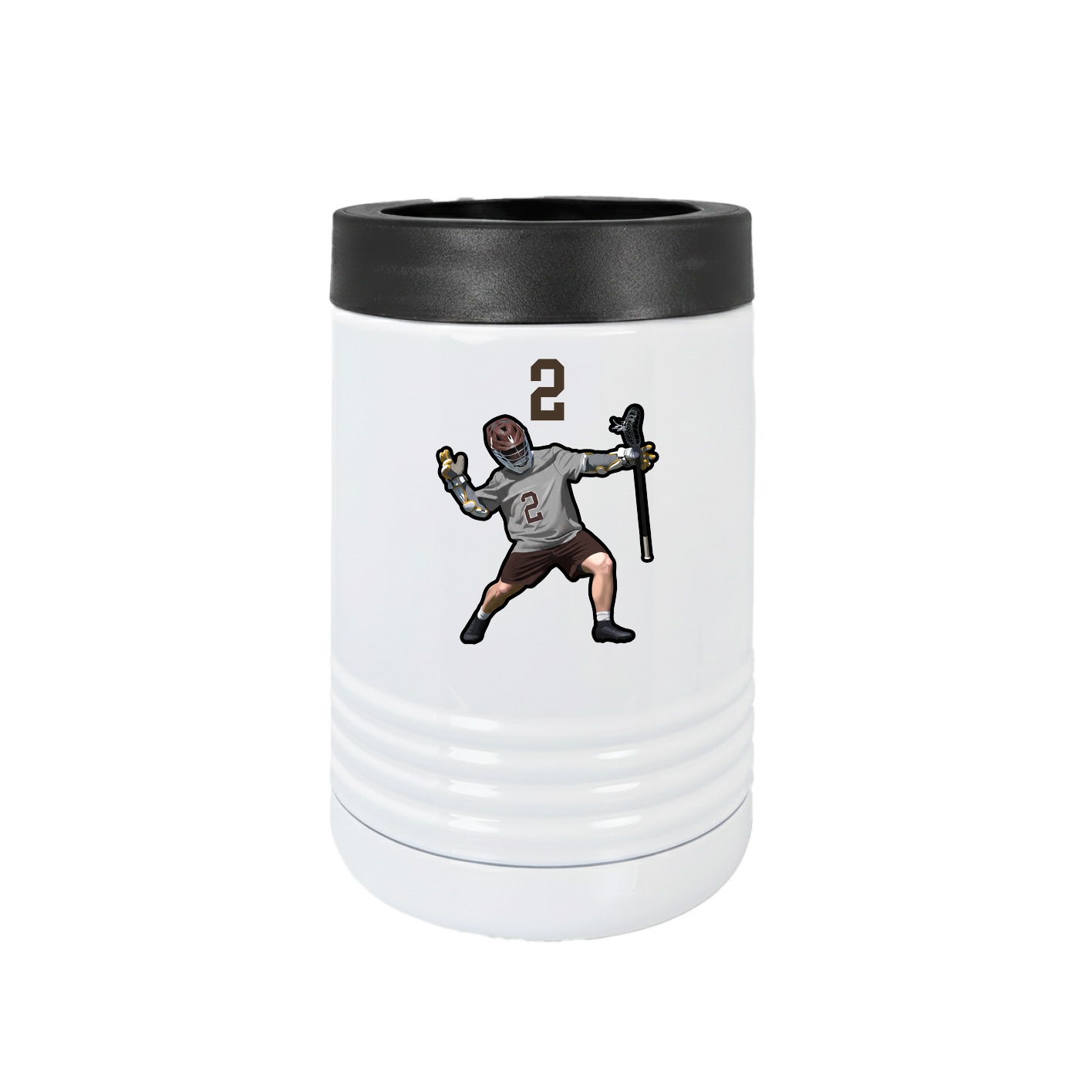 Beverage Holder — Number Top in White