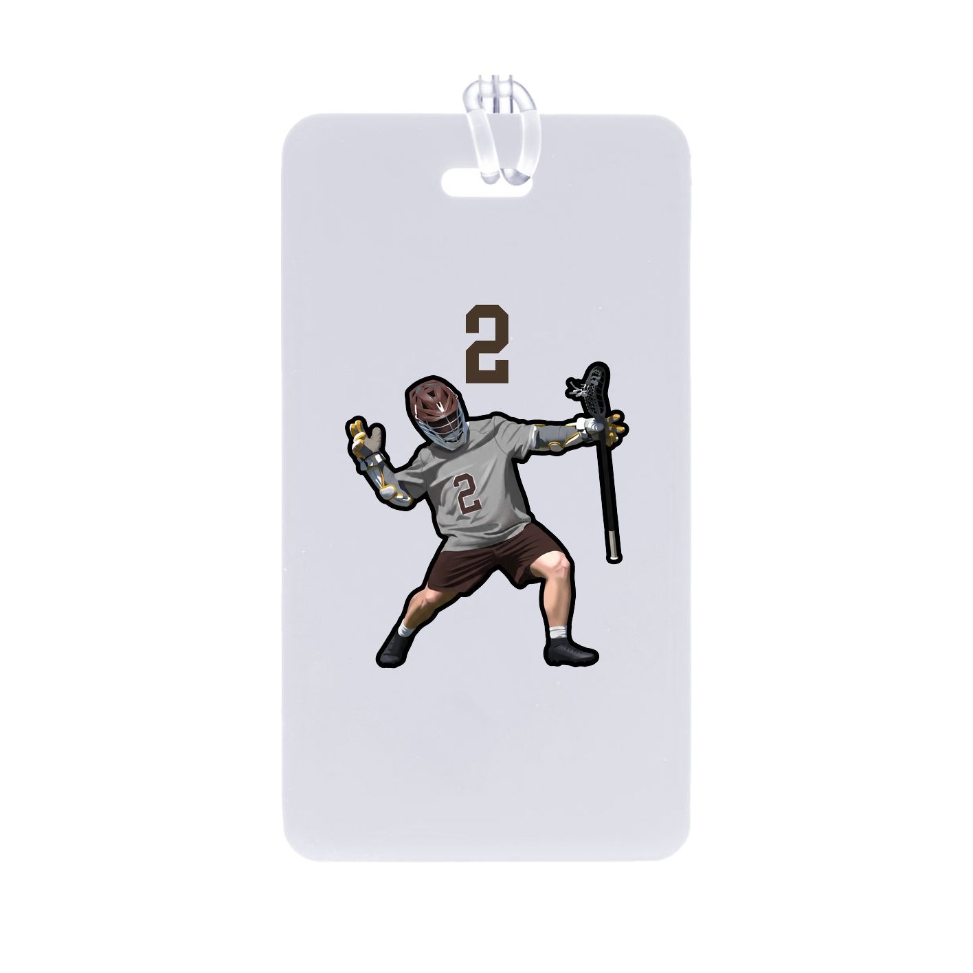 Bag Tag — Number Top in Classic