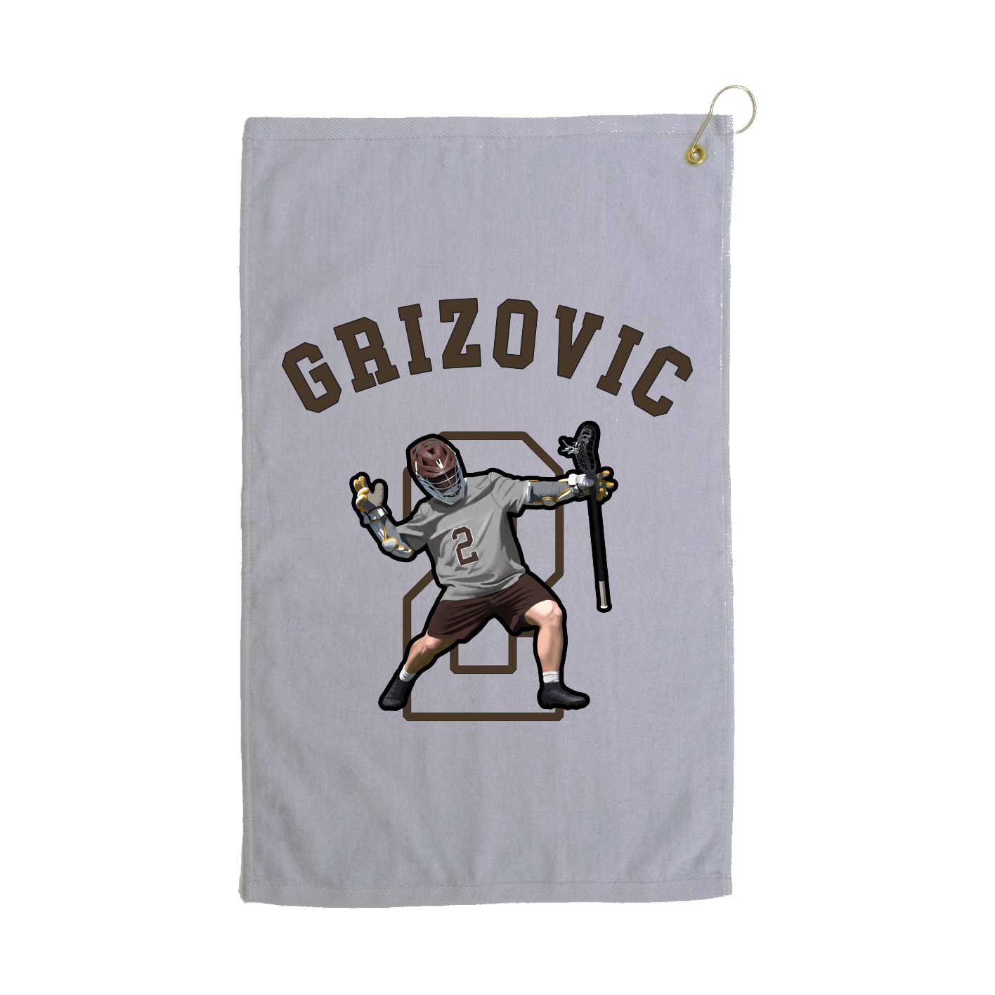 Golf Towel — Shirsey Arch in Grey