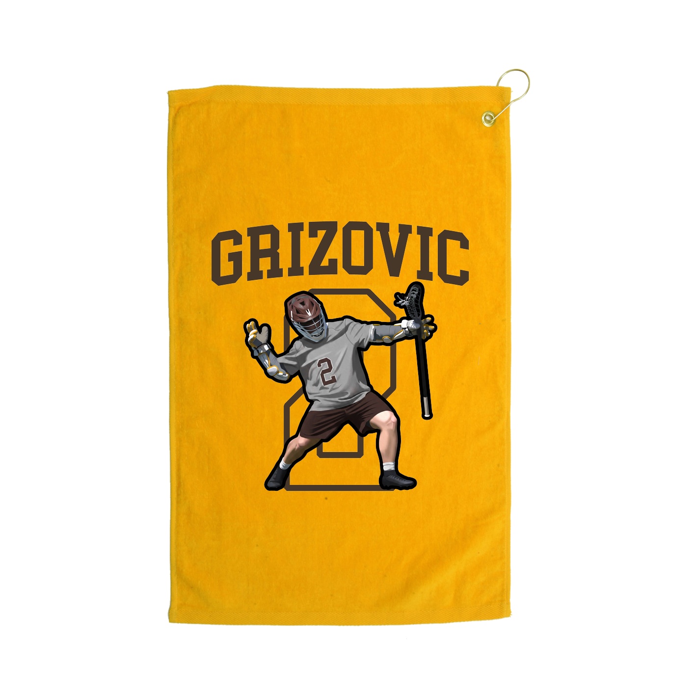 Golf Towel — Shirsey in Gold