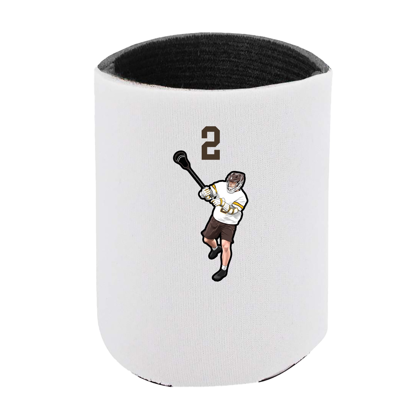 Can Holder — Number Top in White