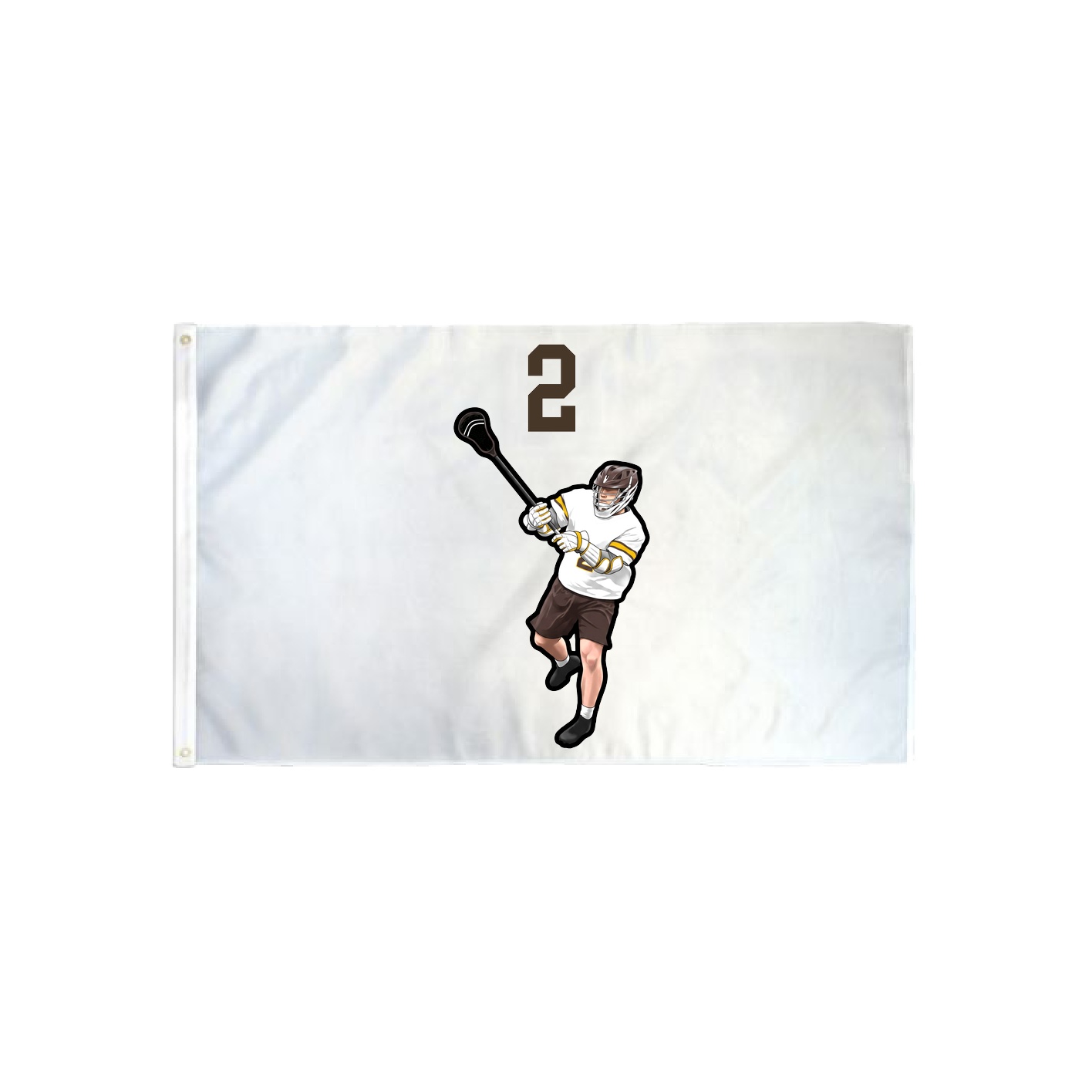3x5 Flag — Number Top in Classic