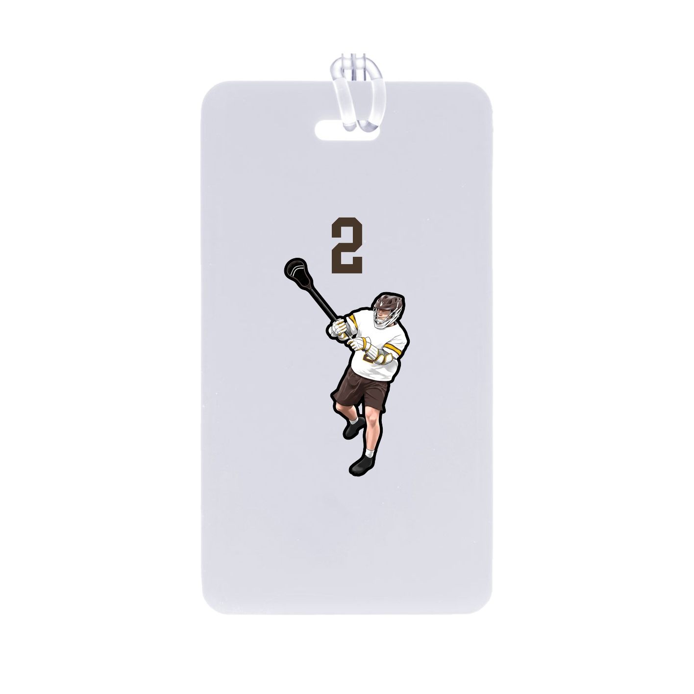 Bag Tag — Number Top in Classic