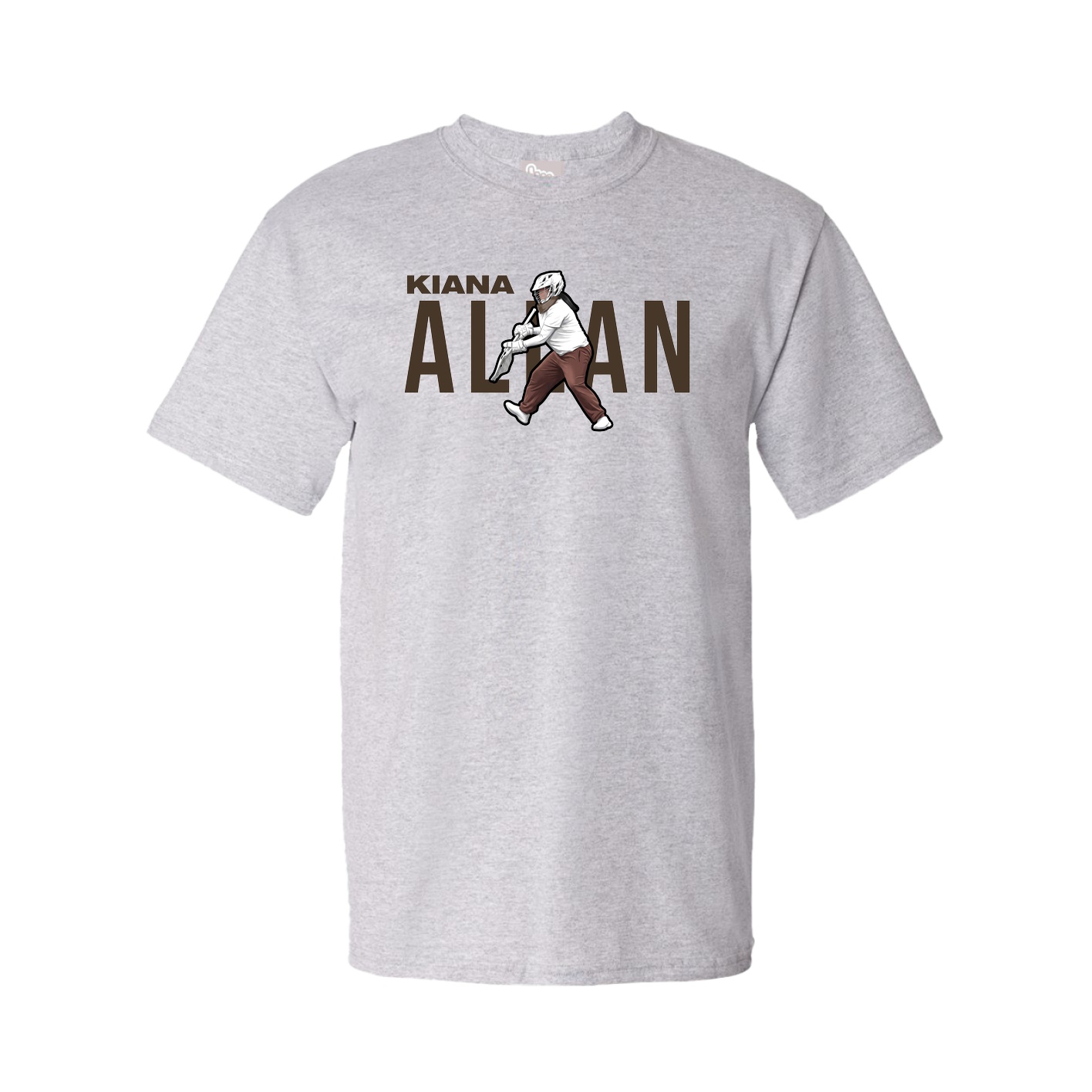 Tee — Player Name in Grey