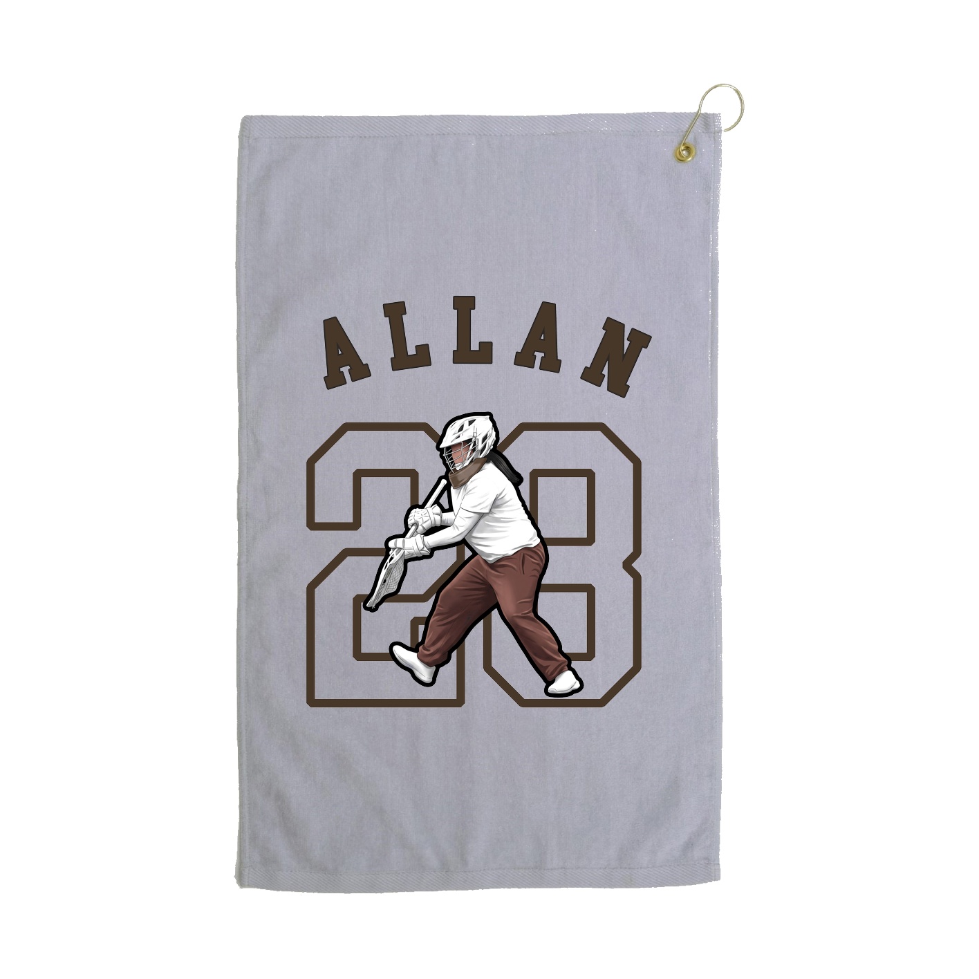 Golf Towel — Shirsey Arch in Grey