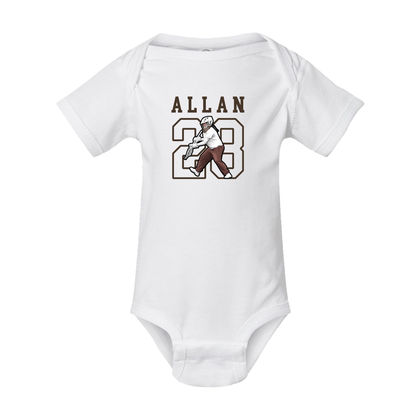 Baby Onesie — Shirsey in White