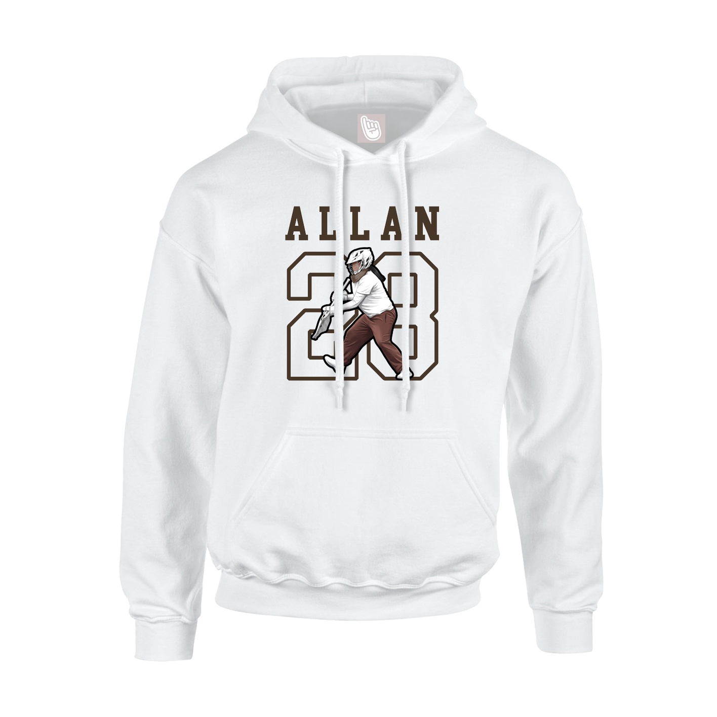 Youth Hoodie — Shirsey in White