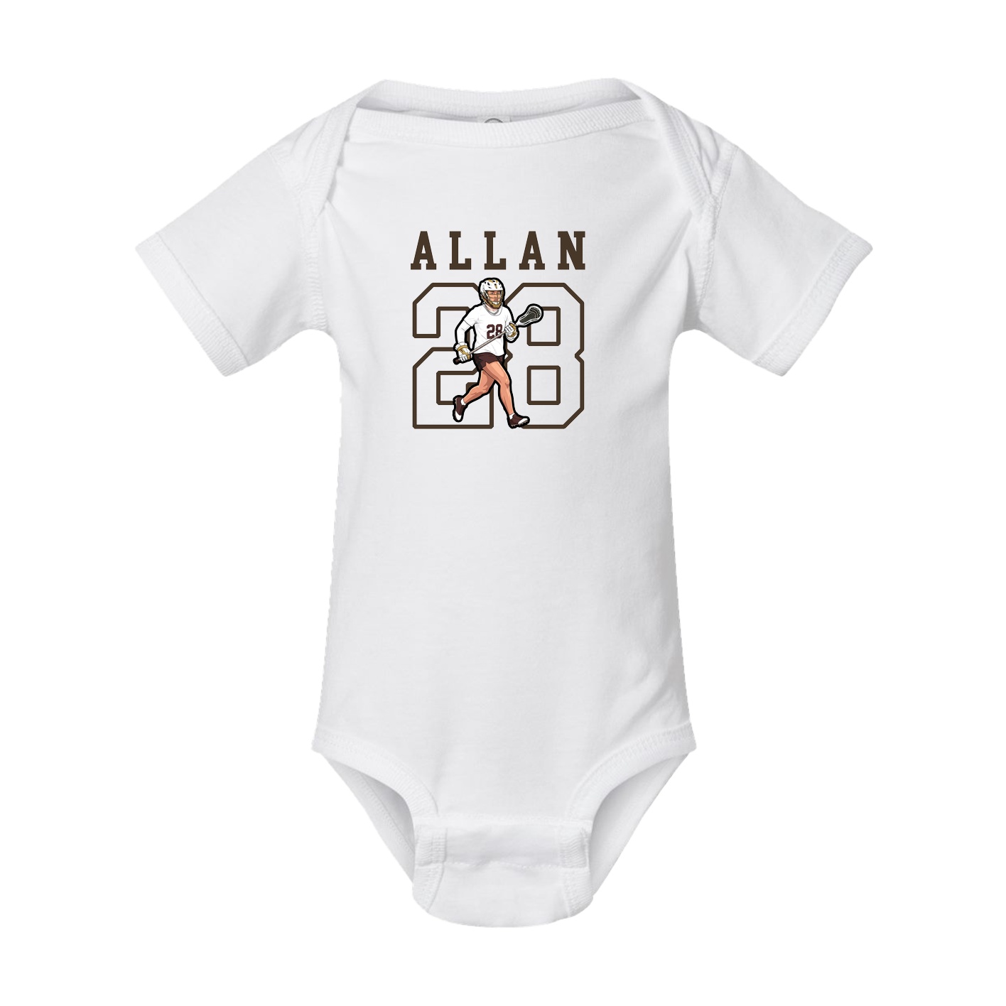 Baby Onesie — Shirsey in White