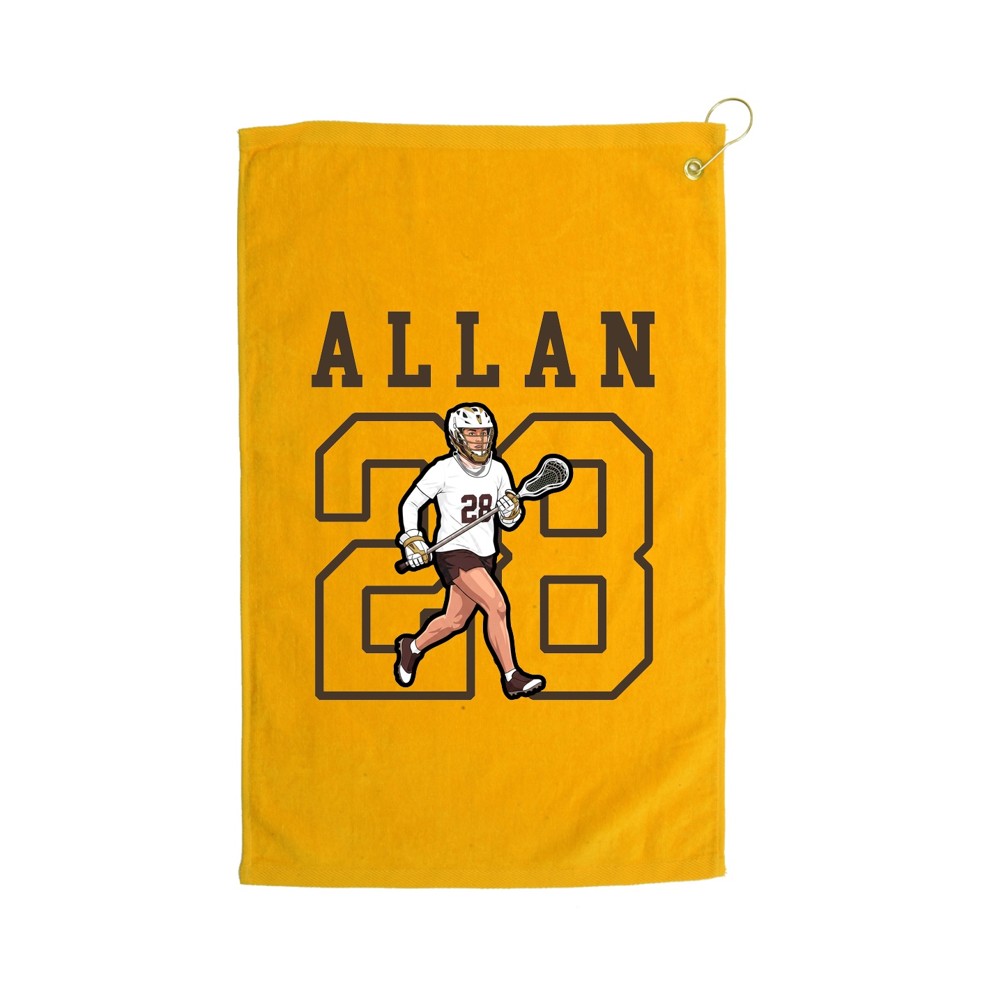 Golf Towel — Shirsey in Gold