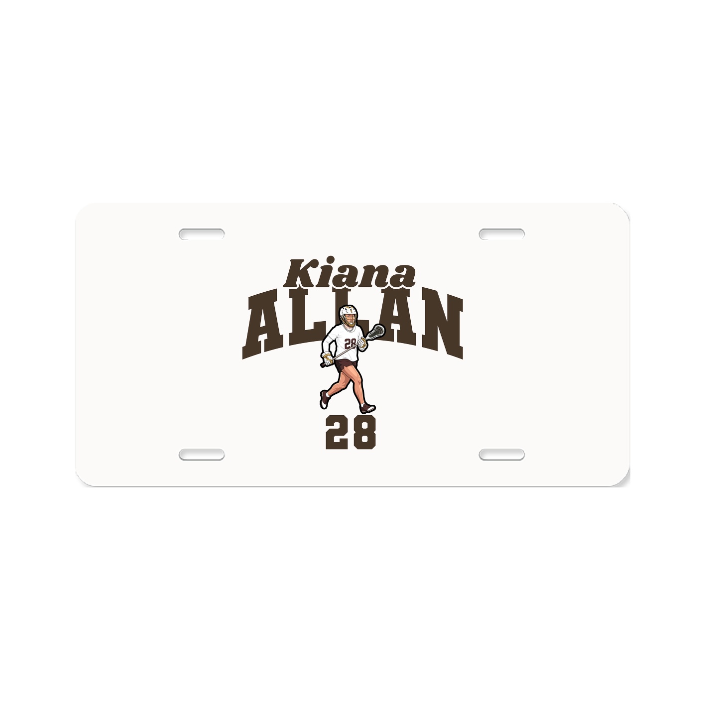 License Plate — Signature Arch in Classic