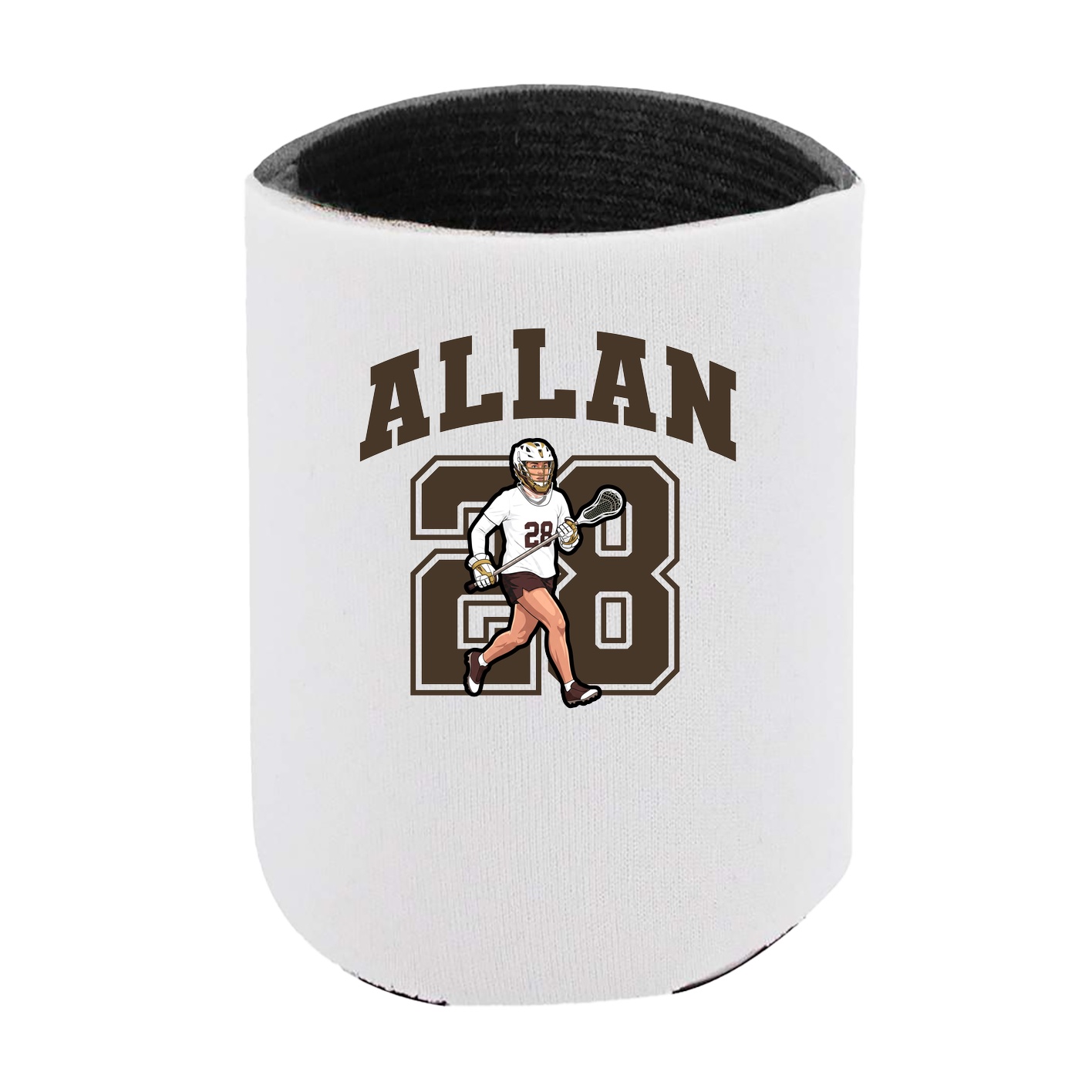 Can Holder — Number in White
