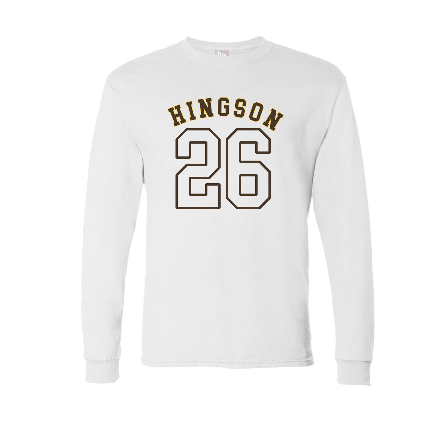 Long Sleeve Tee — Shirsey Arch in White