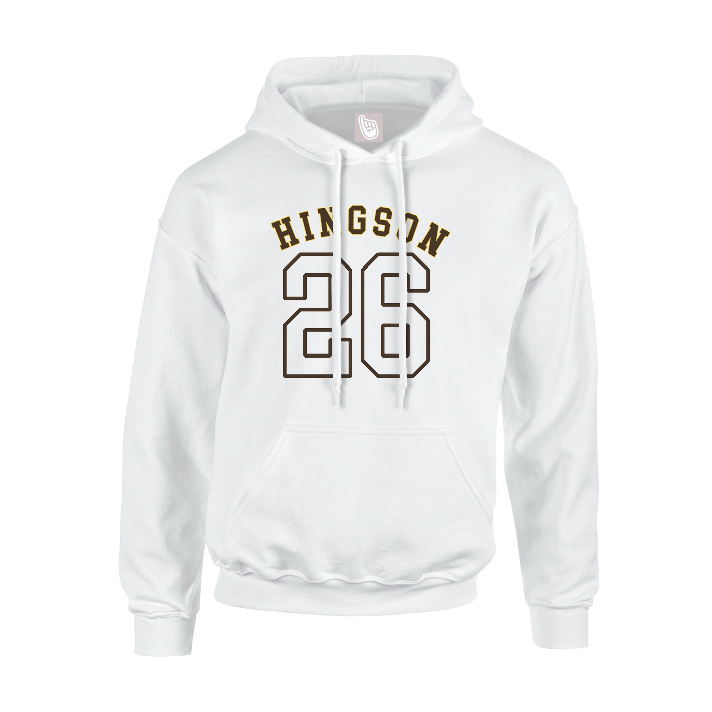 Hoodie — Shirsey Arch in White