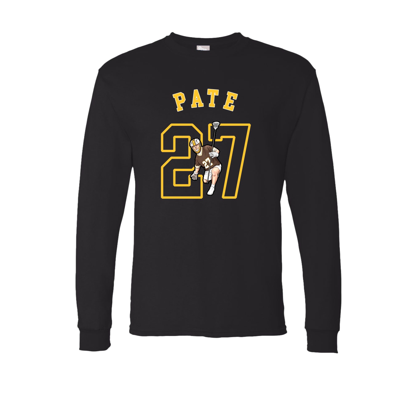 Long Sleeve Tee — Shirsey Arch in Black