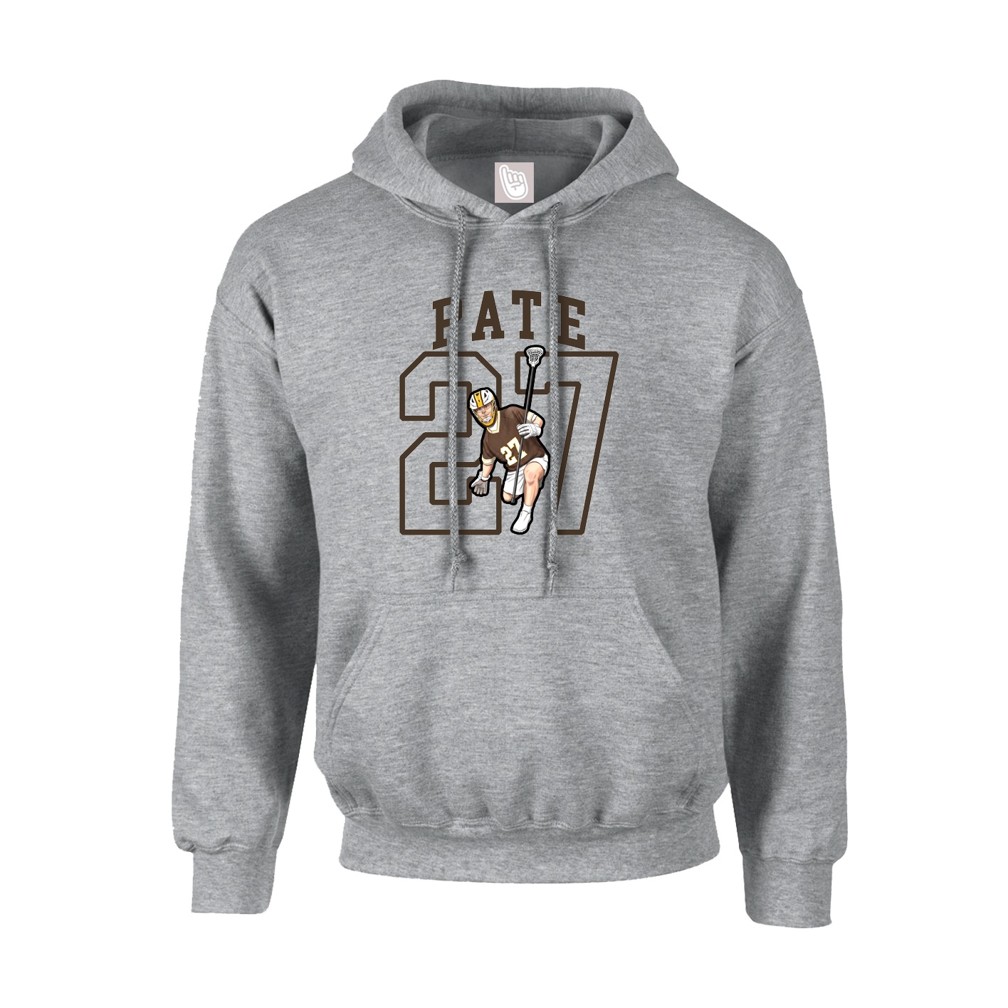 Hoodie — Shirsey in Grey