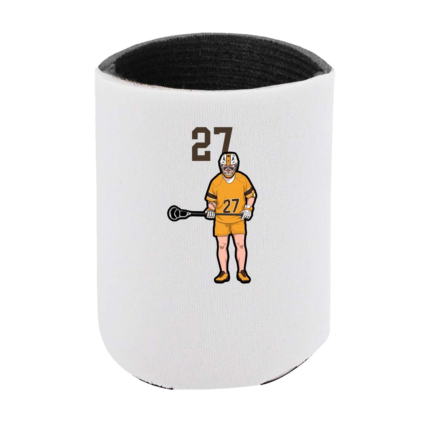 Can Holder — Number Top in White