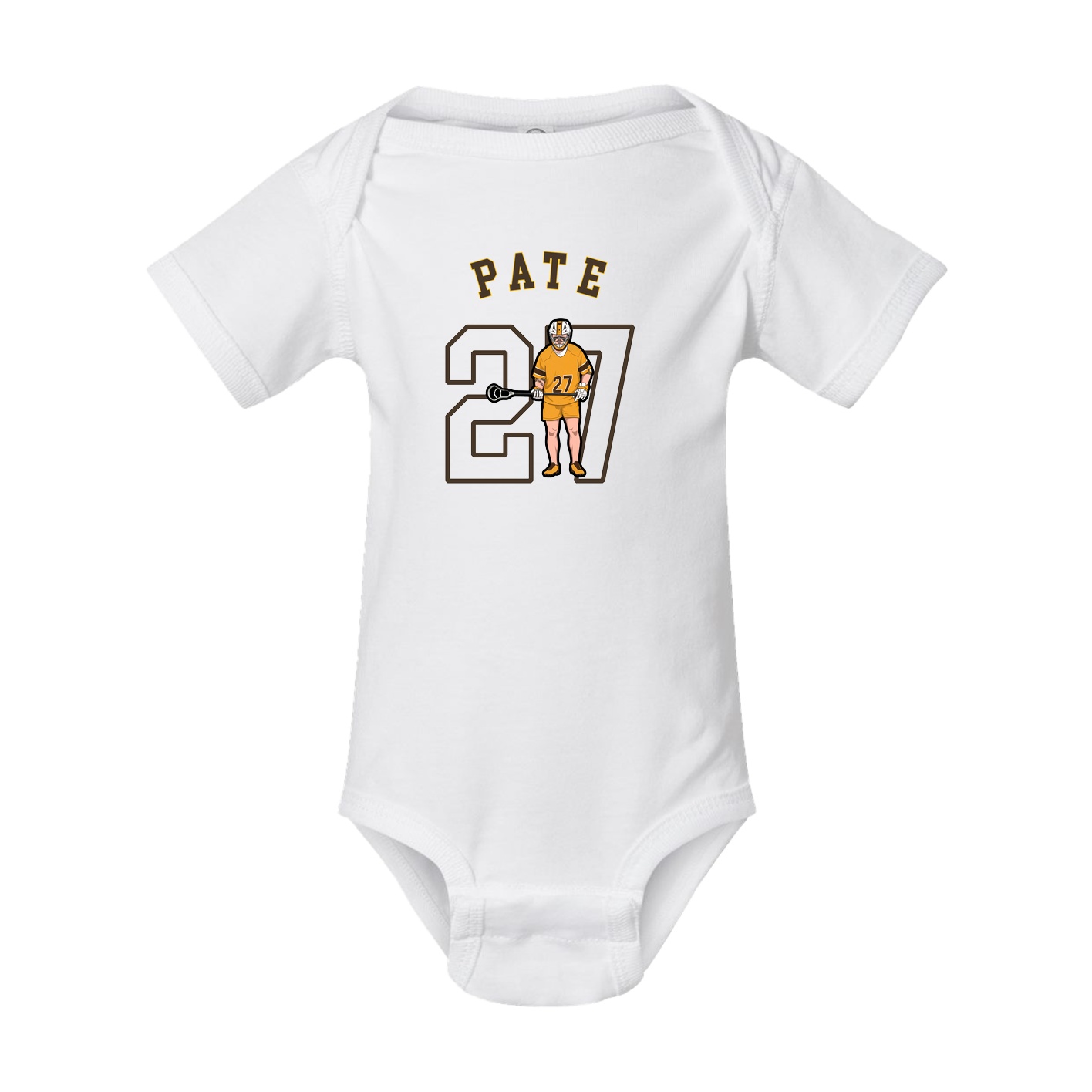 Baby Onesie — Shirsey Arch in White