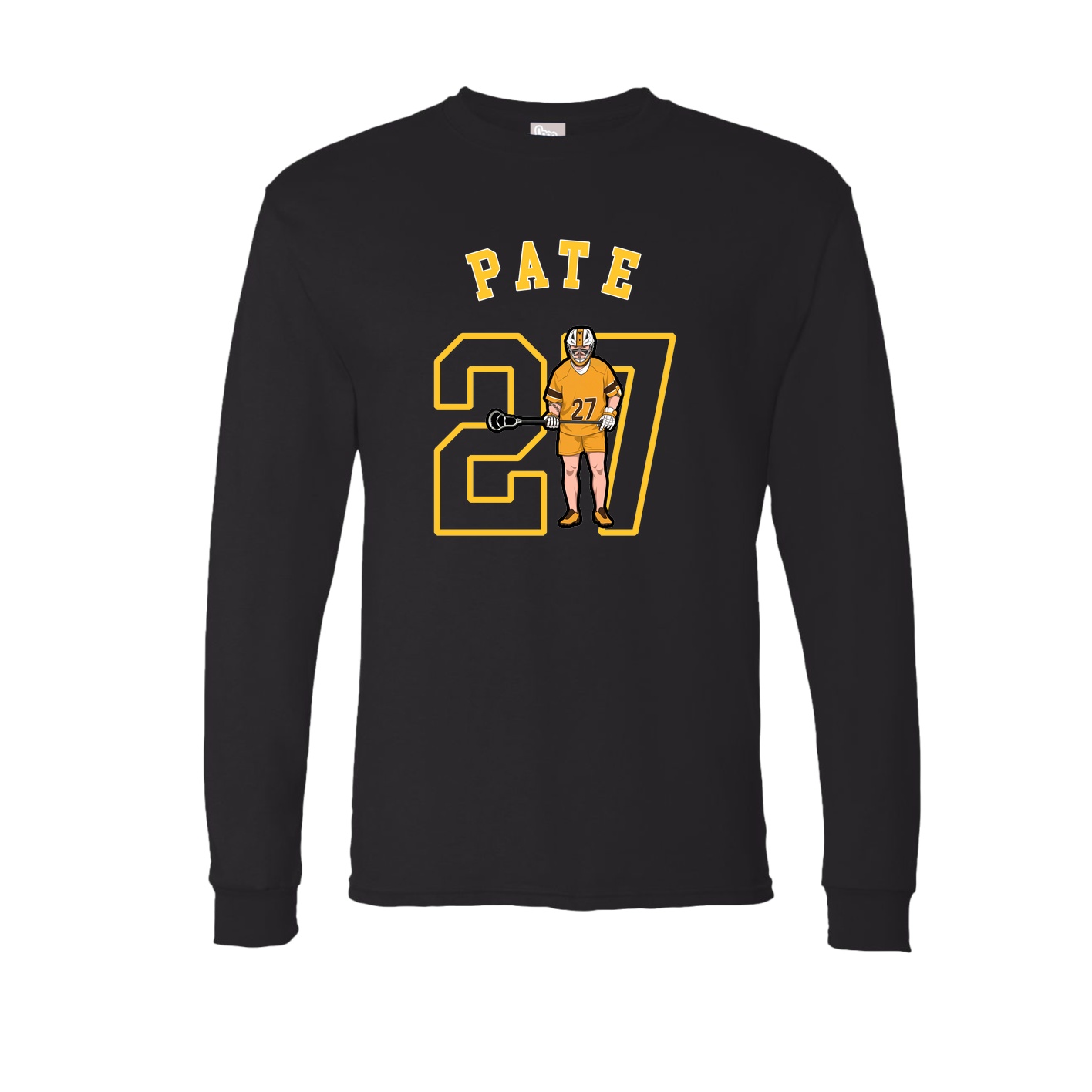 Long Sleeve Tee — Shirsey Arch in Black