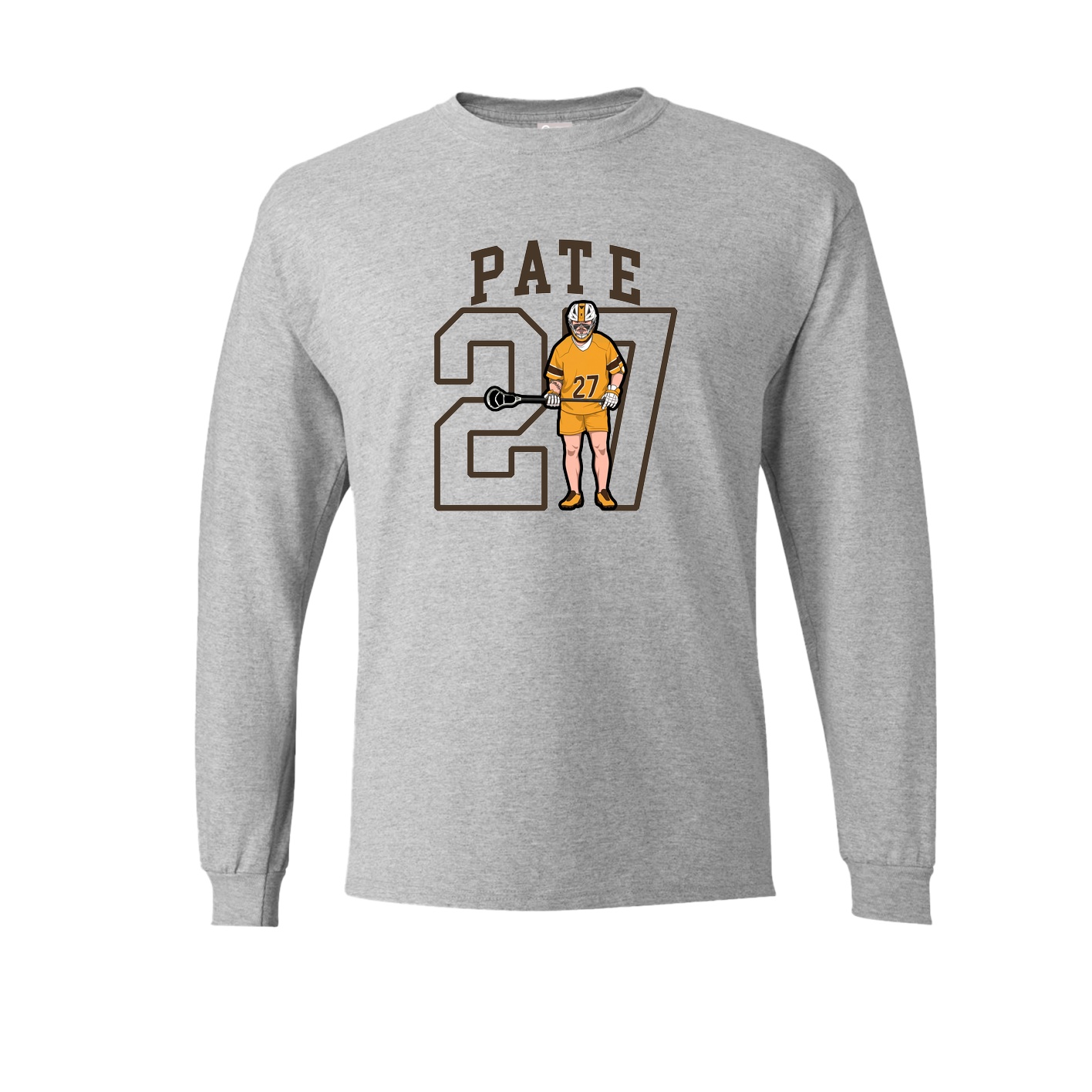 Long Sleeve Tee — Shirsey in Grey