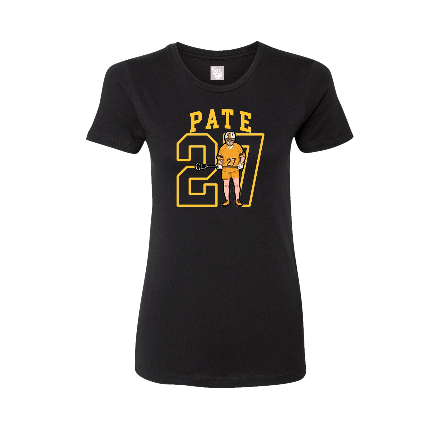 Fitted Women's Tee — Shirsey in Black